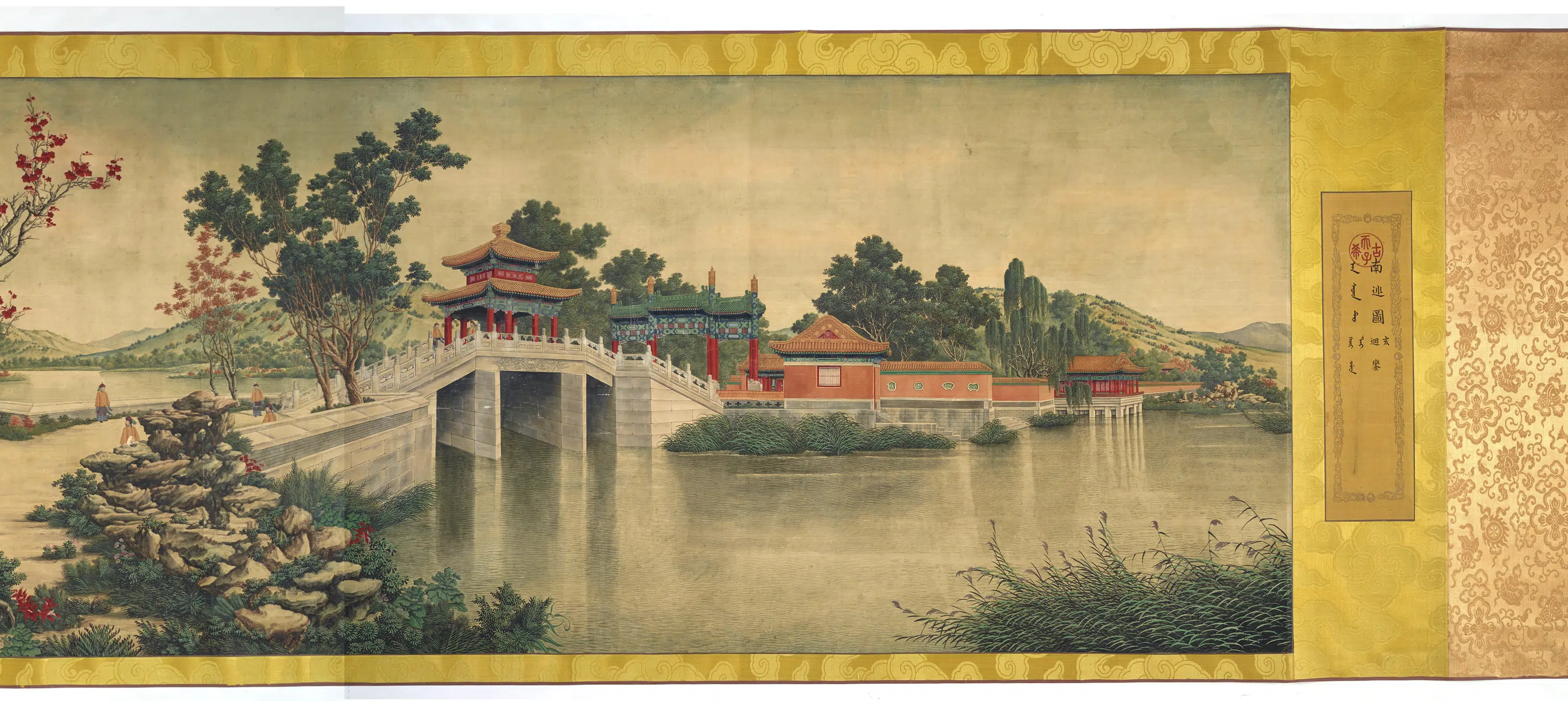 清朝【郎世宁】《南巡图卷》 第6张