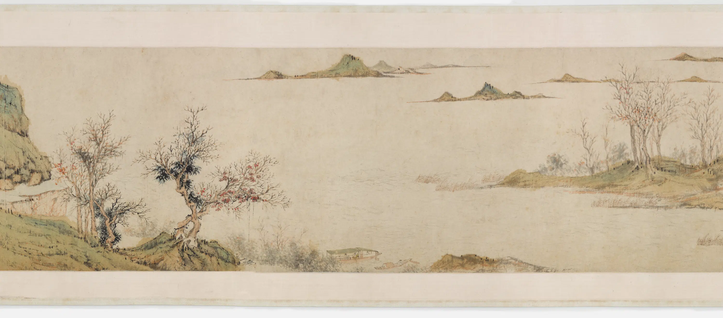 明朝【陆治】《浔阳秋色图卷》 第4张