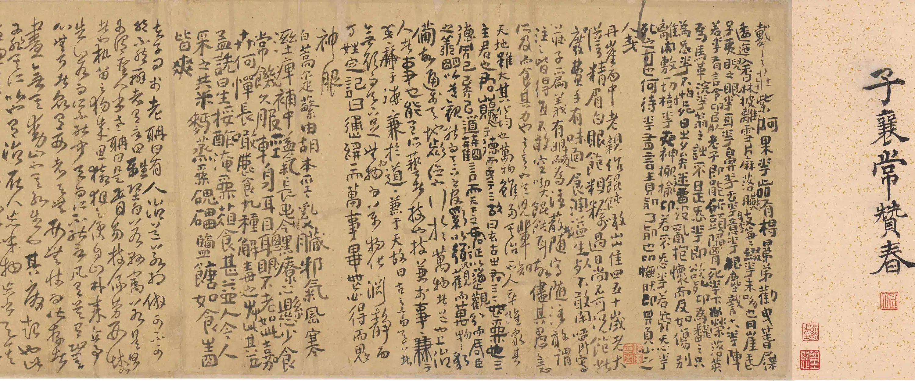 清代【傅山】《啬庐妙翰-庄子》 第5张