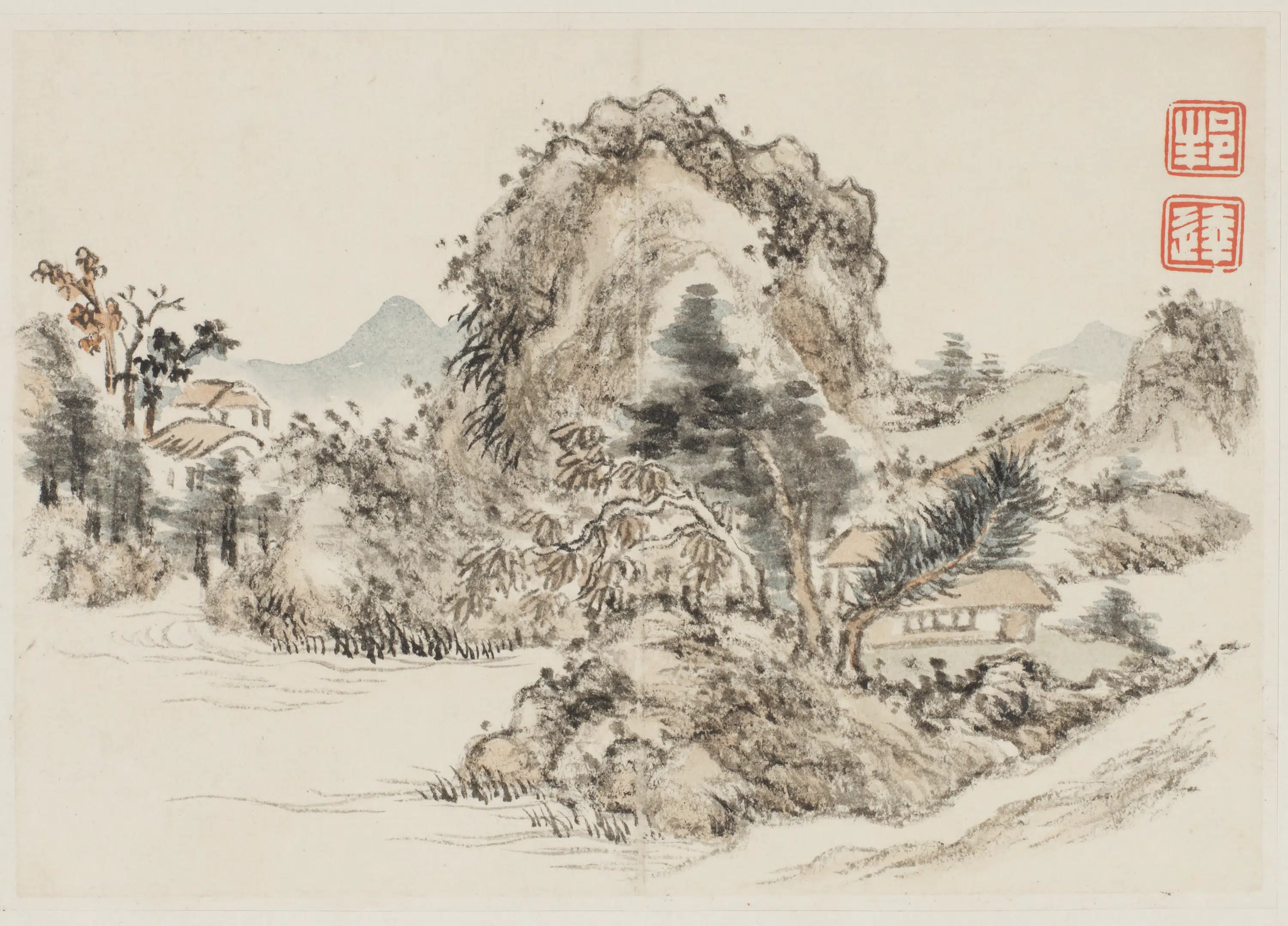 清朝【董邦达】《东山画册》 第11张
