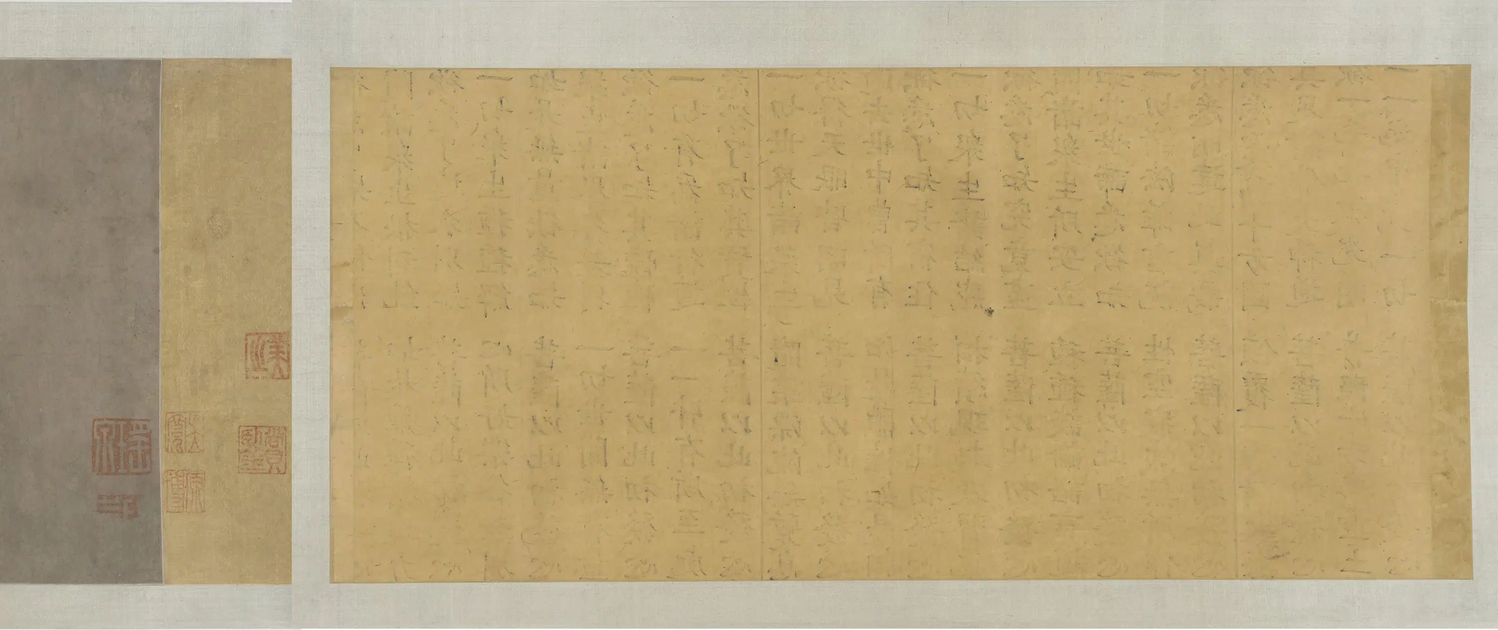 元朝【钱选】《客访图卷》 第3张