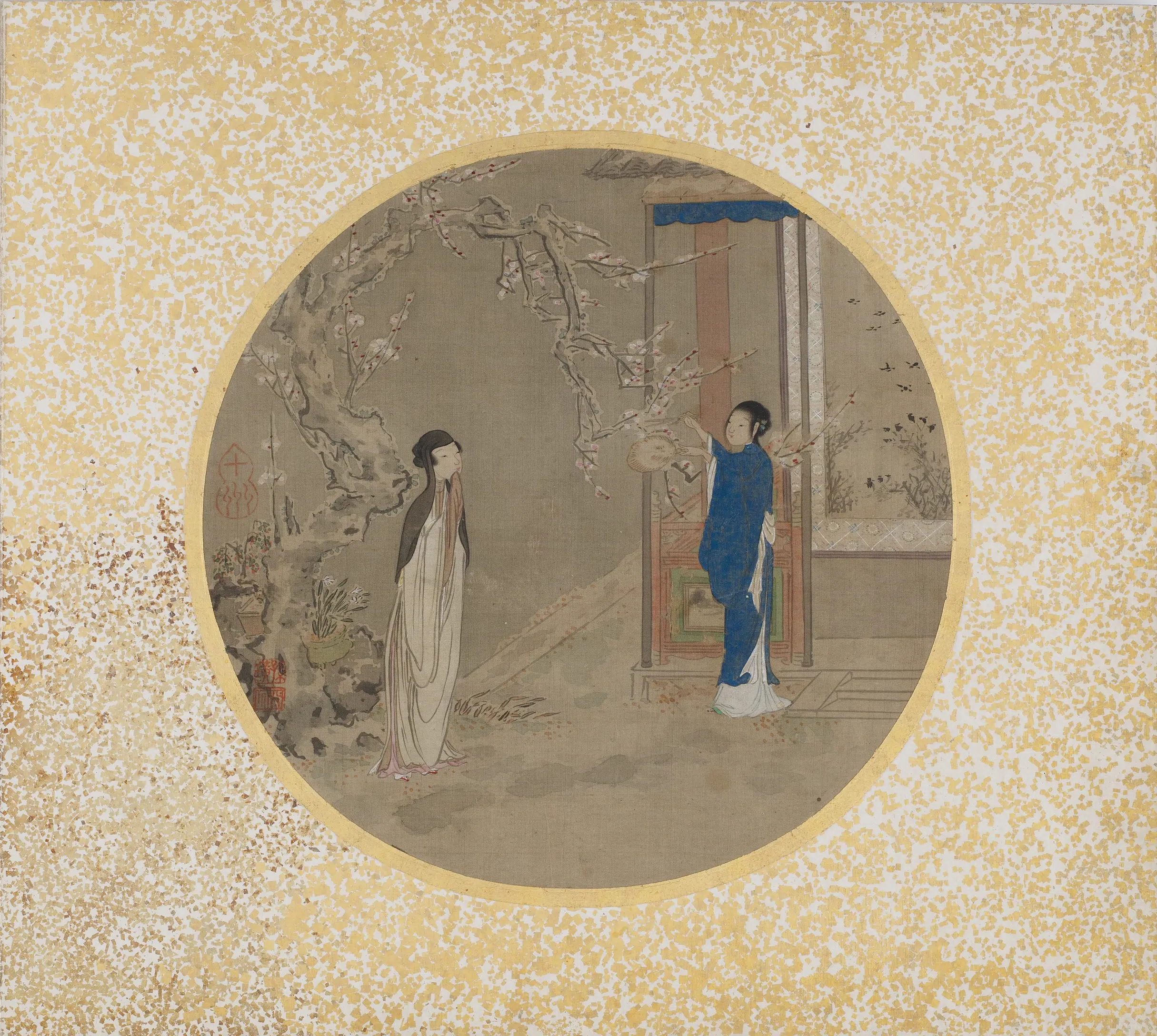 清朝【孙璜】《人形之图册（仇英笔）》 第5张