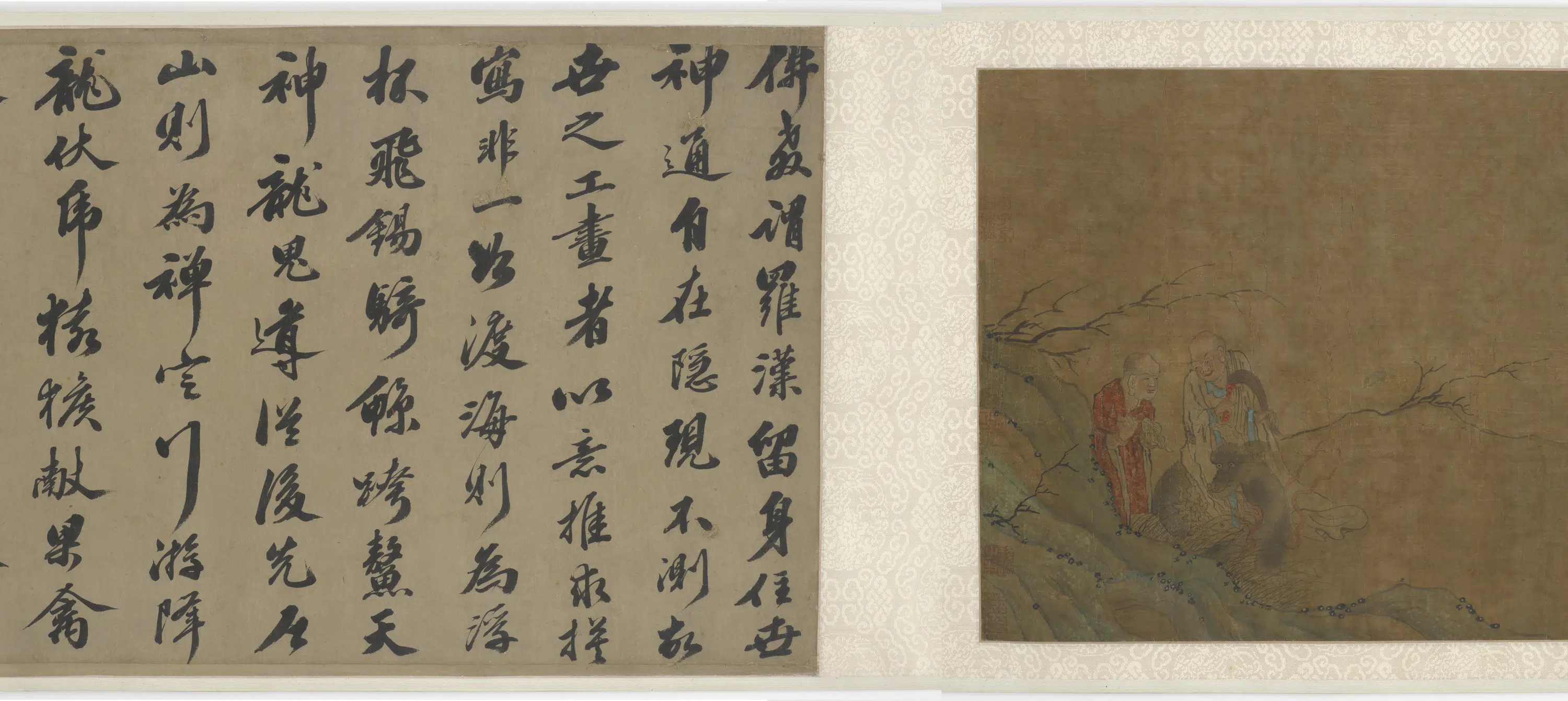五代十国【贯休】《应真图卷》 第4张 五代十国【贯休】《应真图卷》 第4张