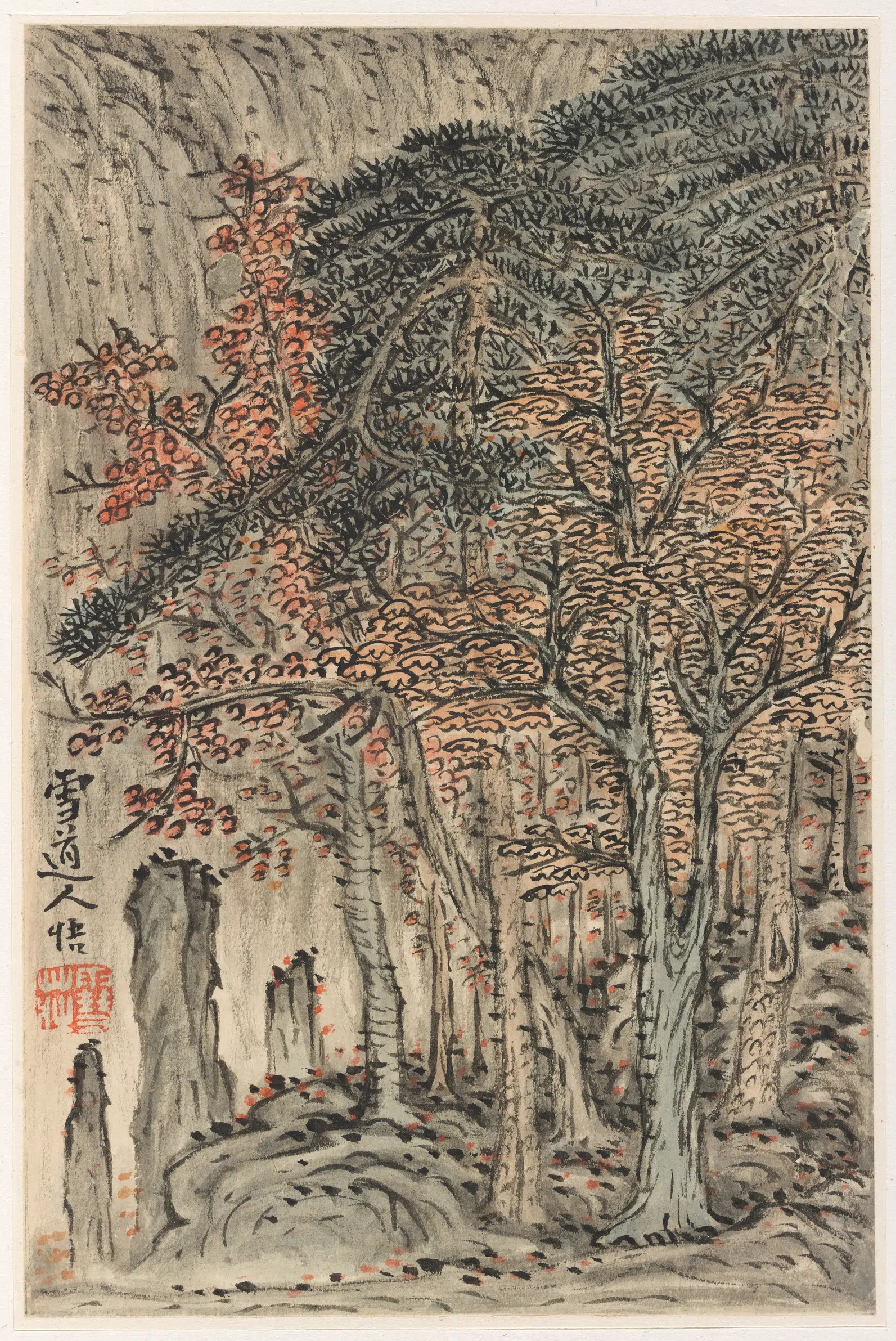 清朝【雪庄】《山水图册（送给王士宏）》 第8张