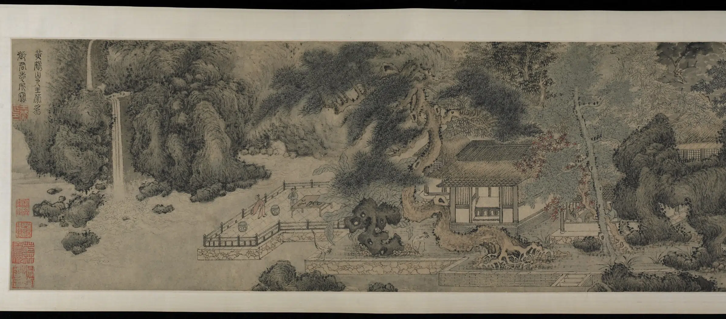 元朝【王蒙】《怡亲堂图卷》 第5张