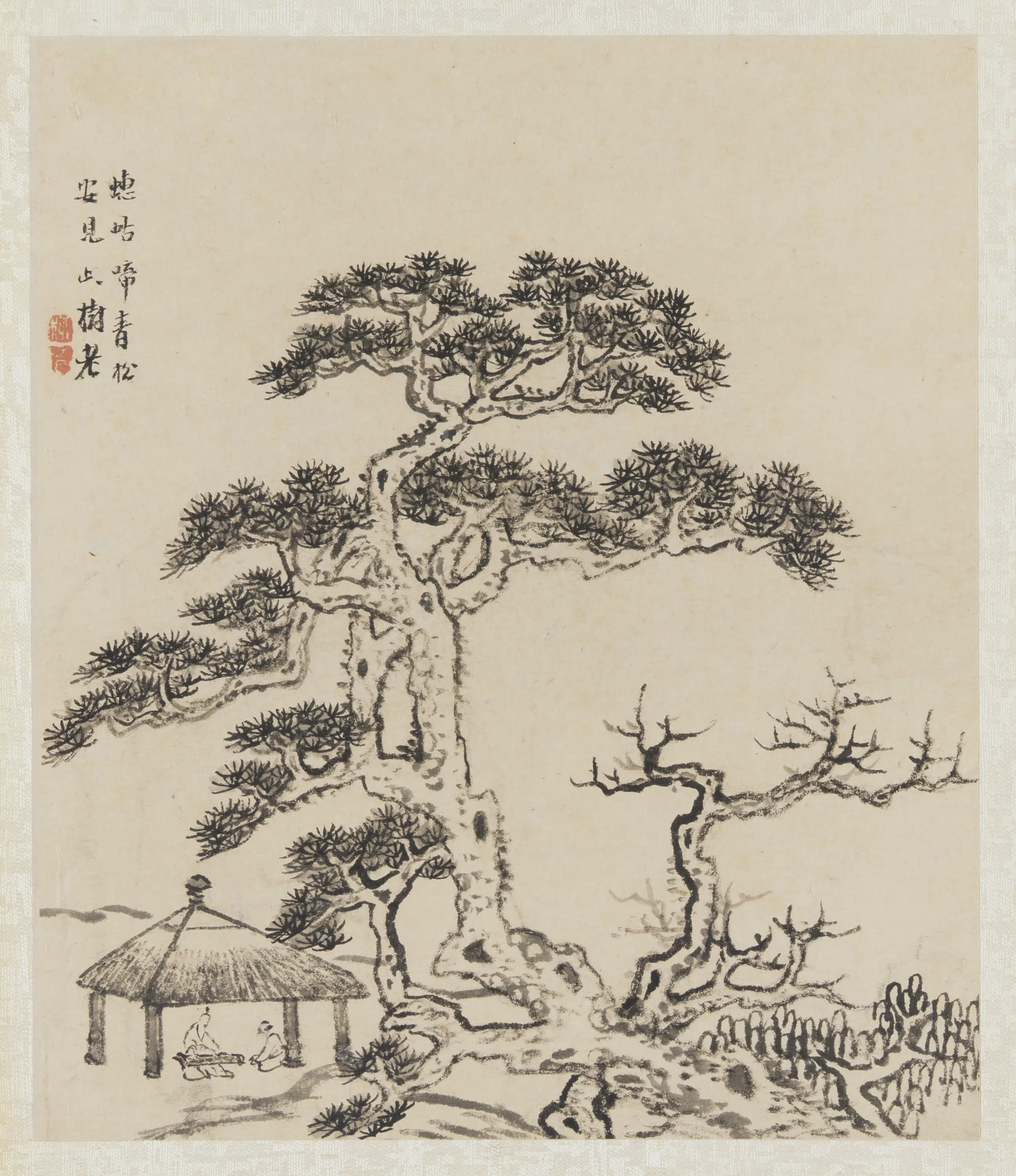 清朝【柳堉】《蟪蛄啼青松安见此树老》
