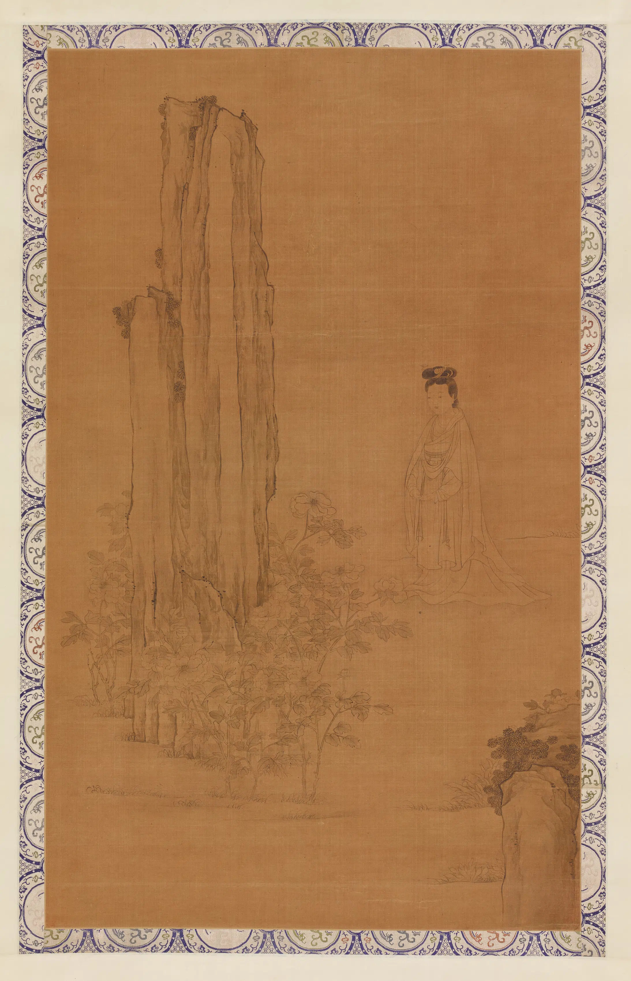 《仕女观花图》