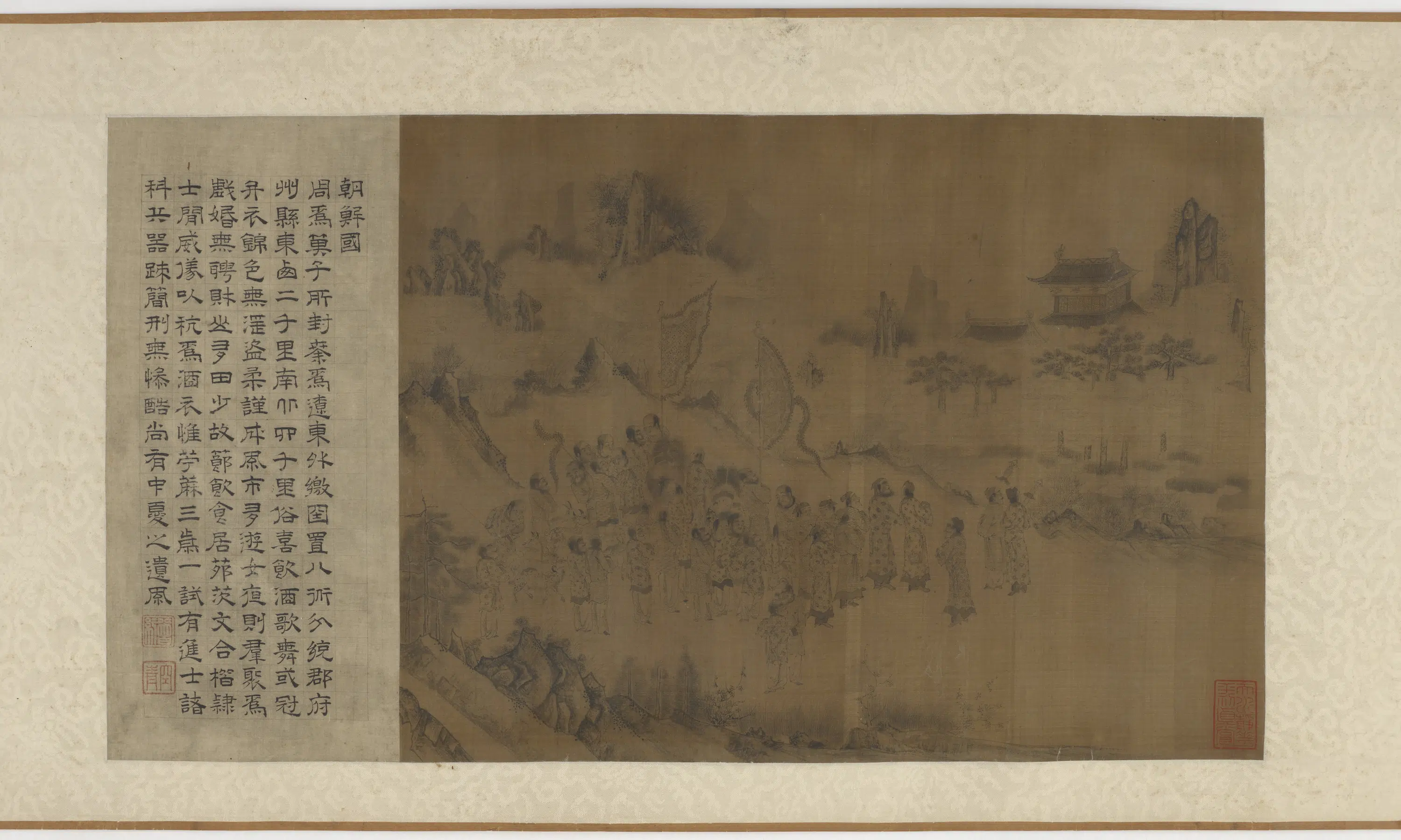 宋朝【李公麟】《万方职贡图》 第7张