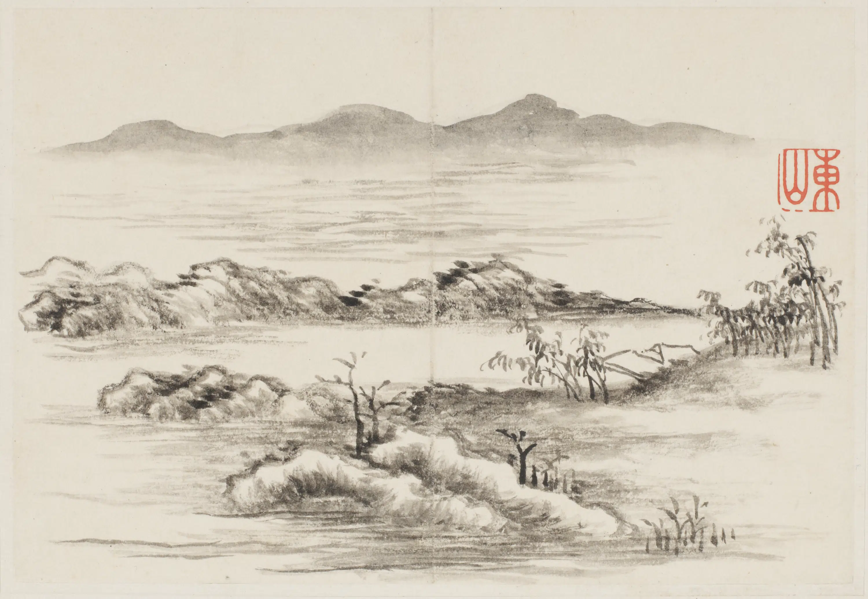 清朝【董邦达】《东山画册》 第16张