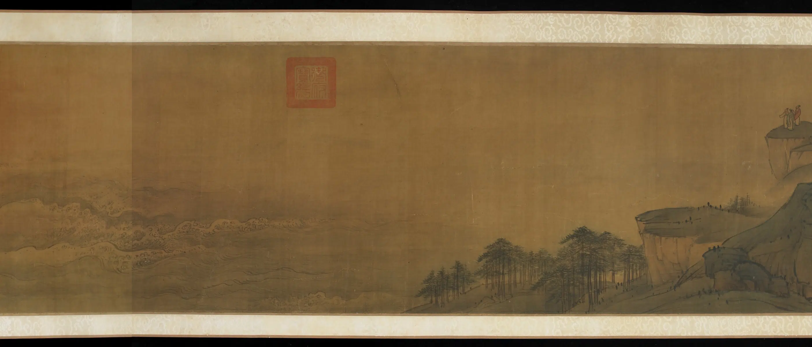 魏晋南北朝【晋明帝司马绍】《山海日月图卷》 第5张