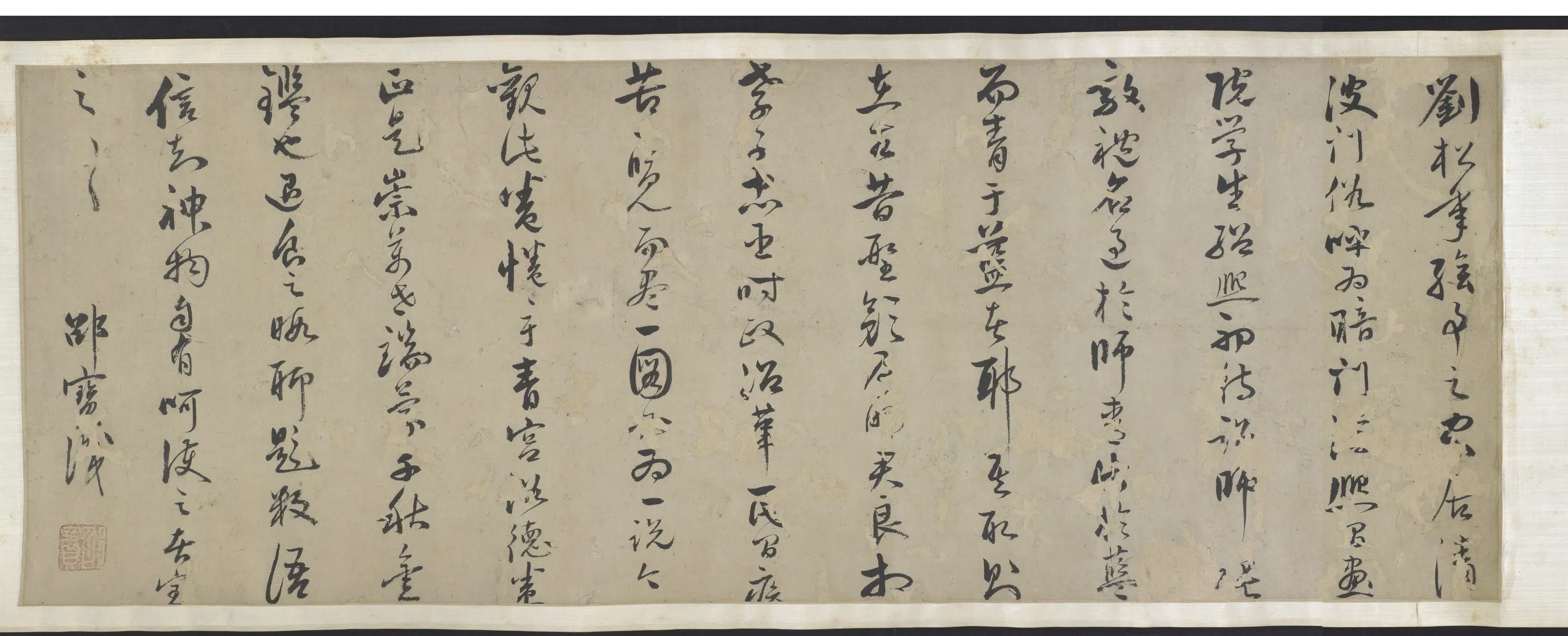 宋朝【刘松年】《先贤故事图卷》