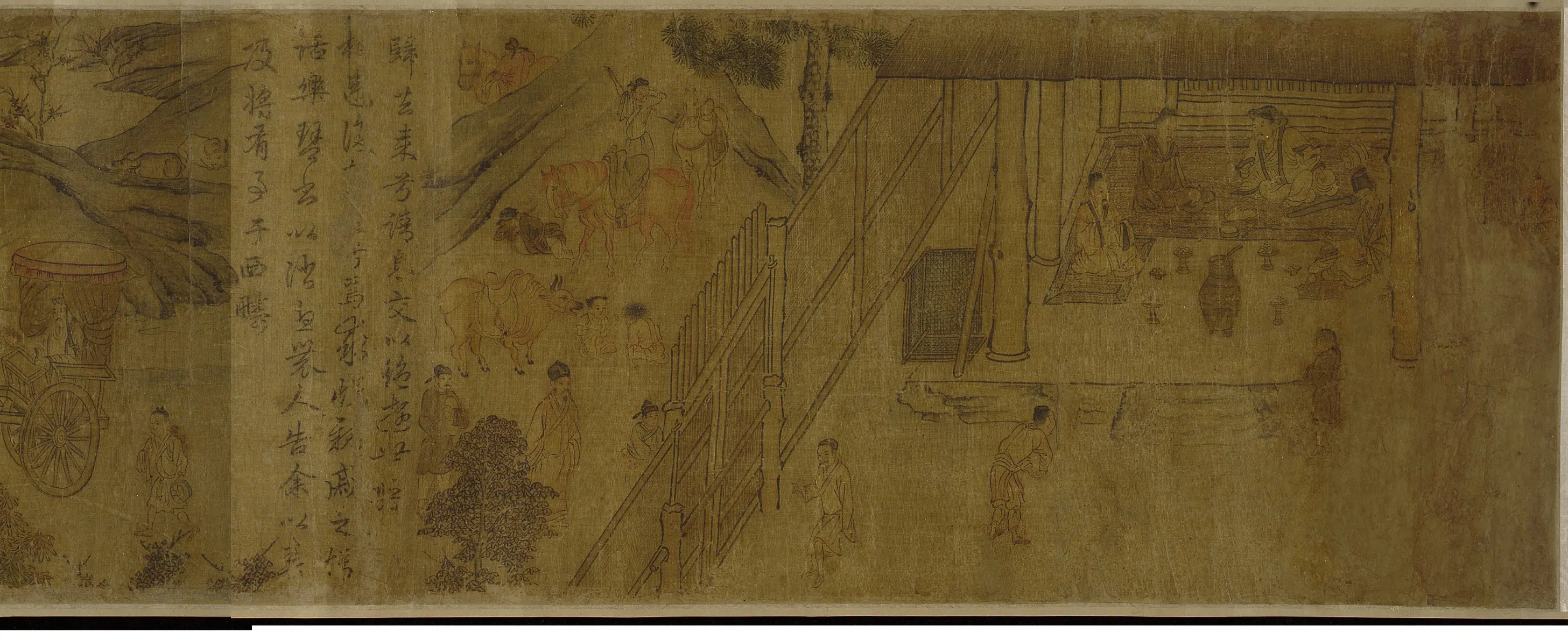 《仿陶渊明归去来图卷》 第7张