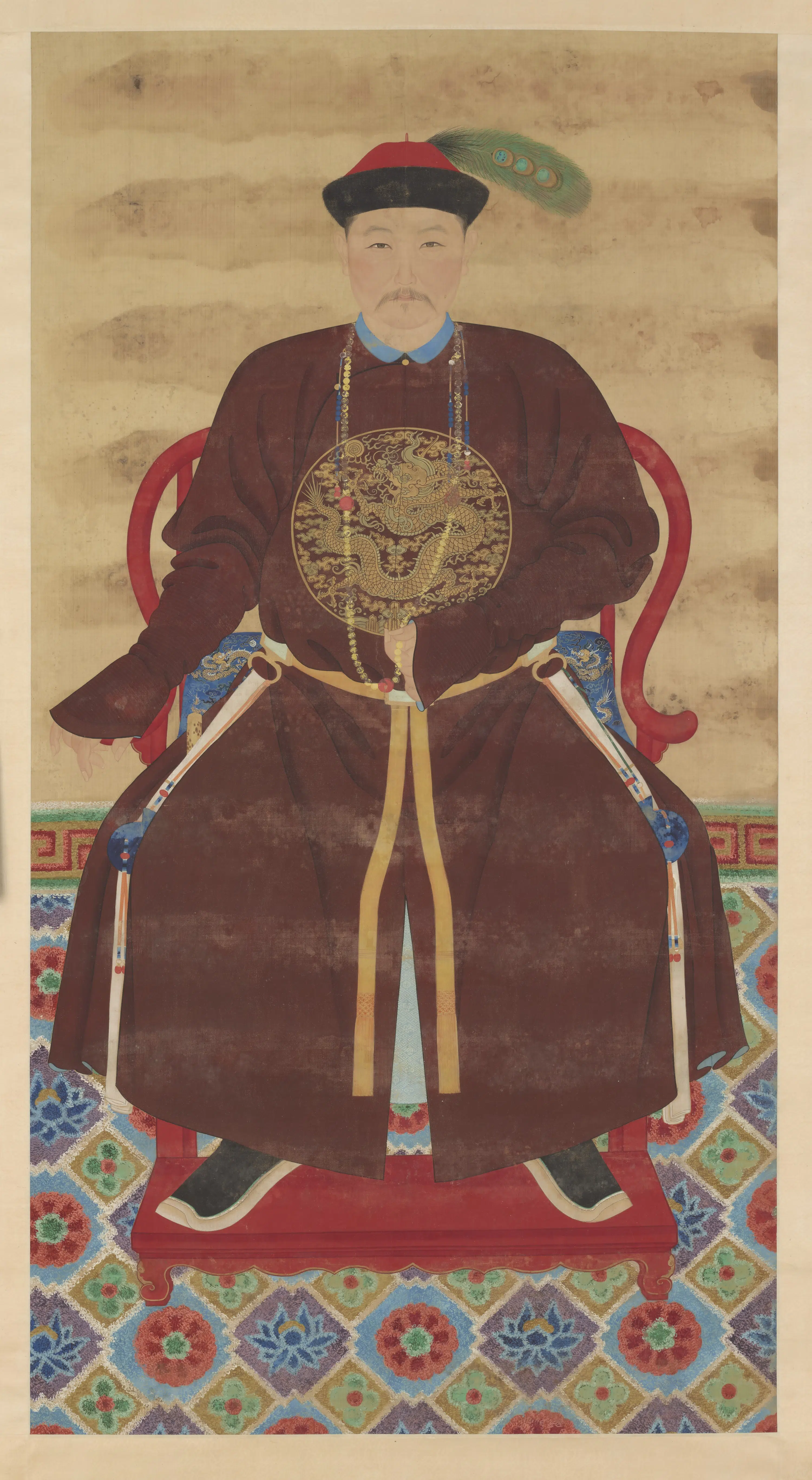 《廉亲王允禩肖像》