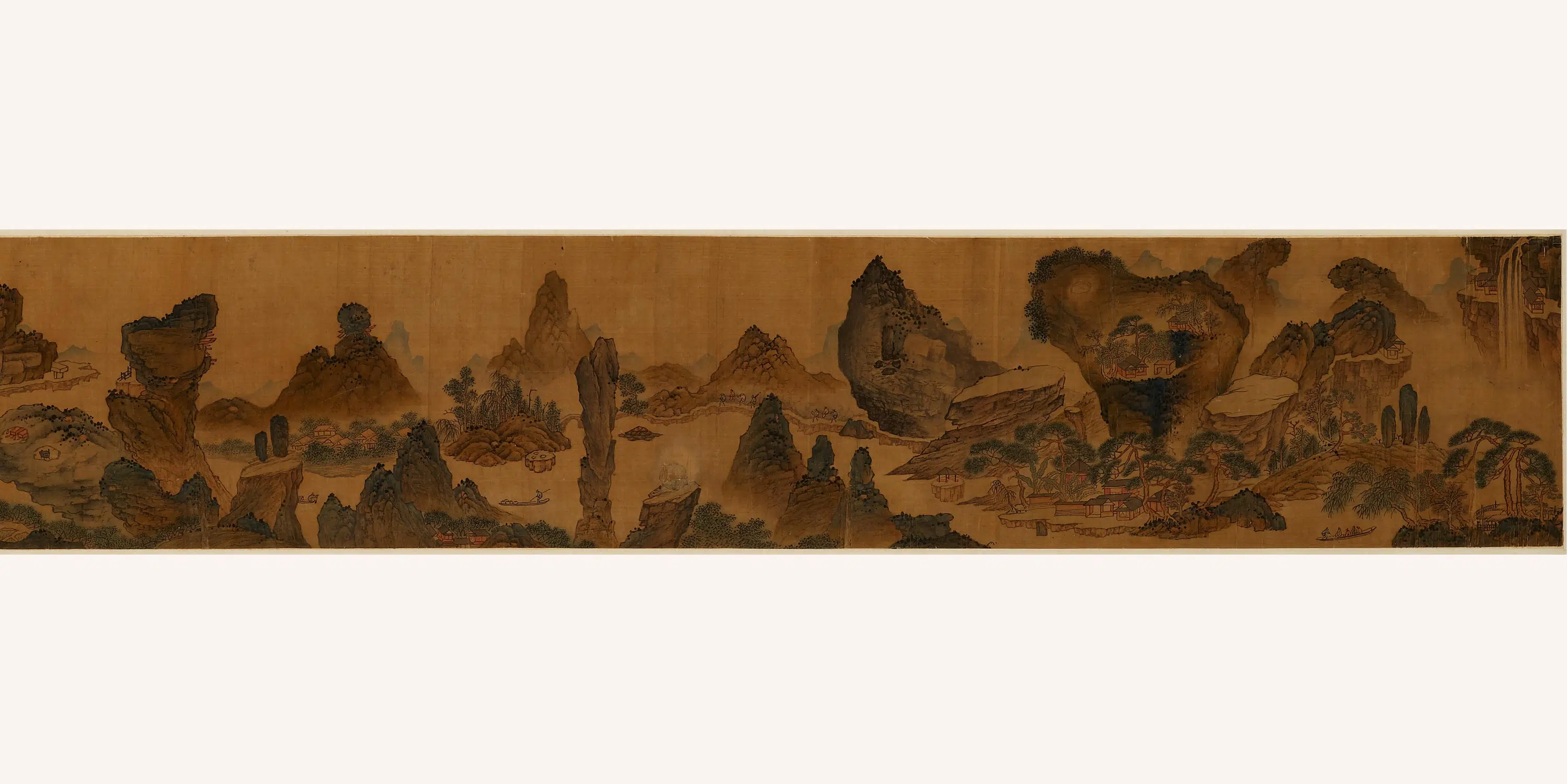 清代【佚名】《地图武夷山图卷》 第3张 清代【佚名】《地图武夷山图卷》 第3张
