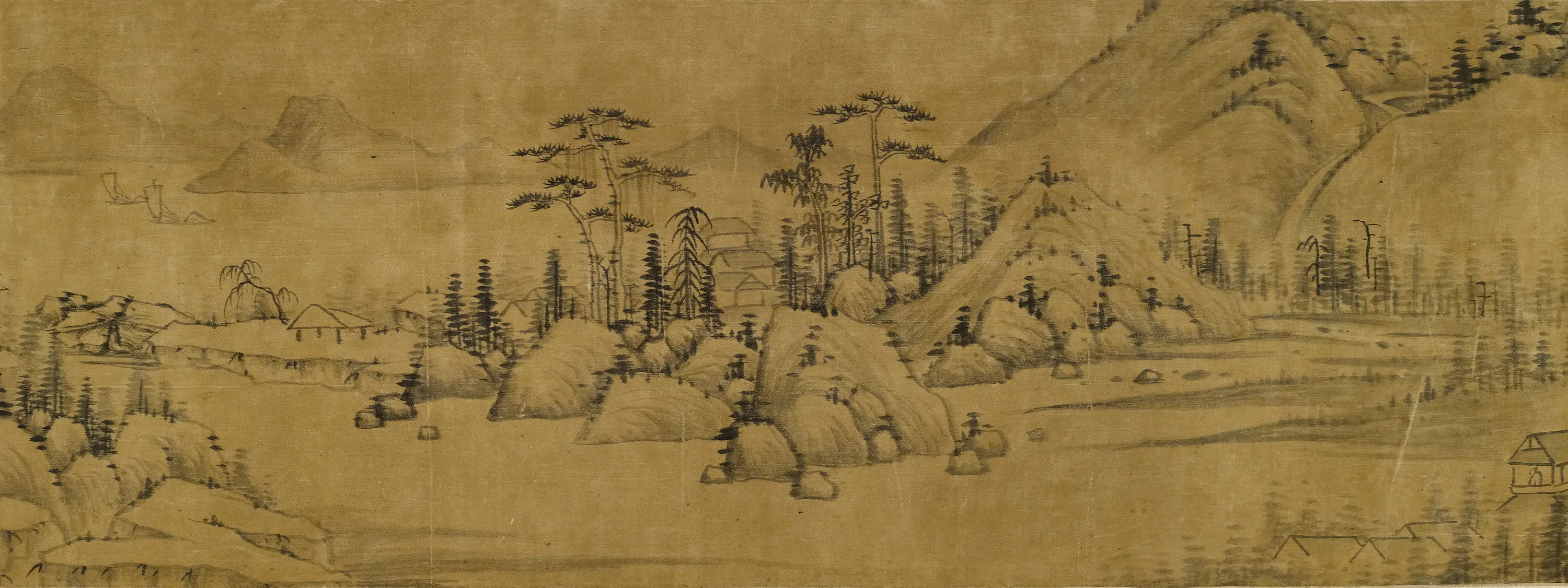 清代【施霖】《山水卷》 第2张