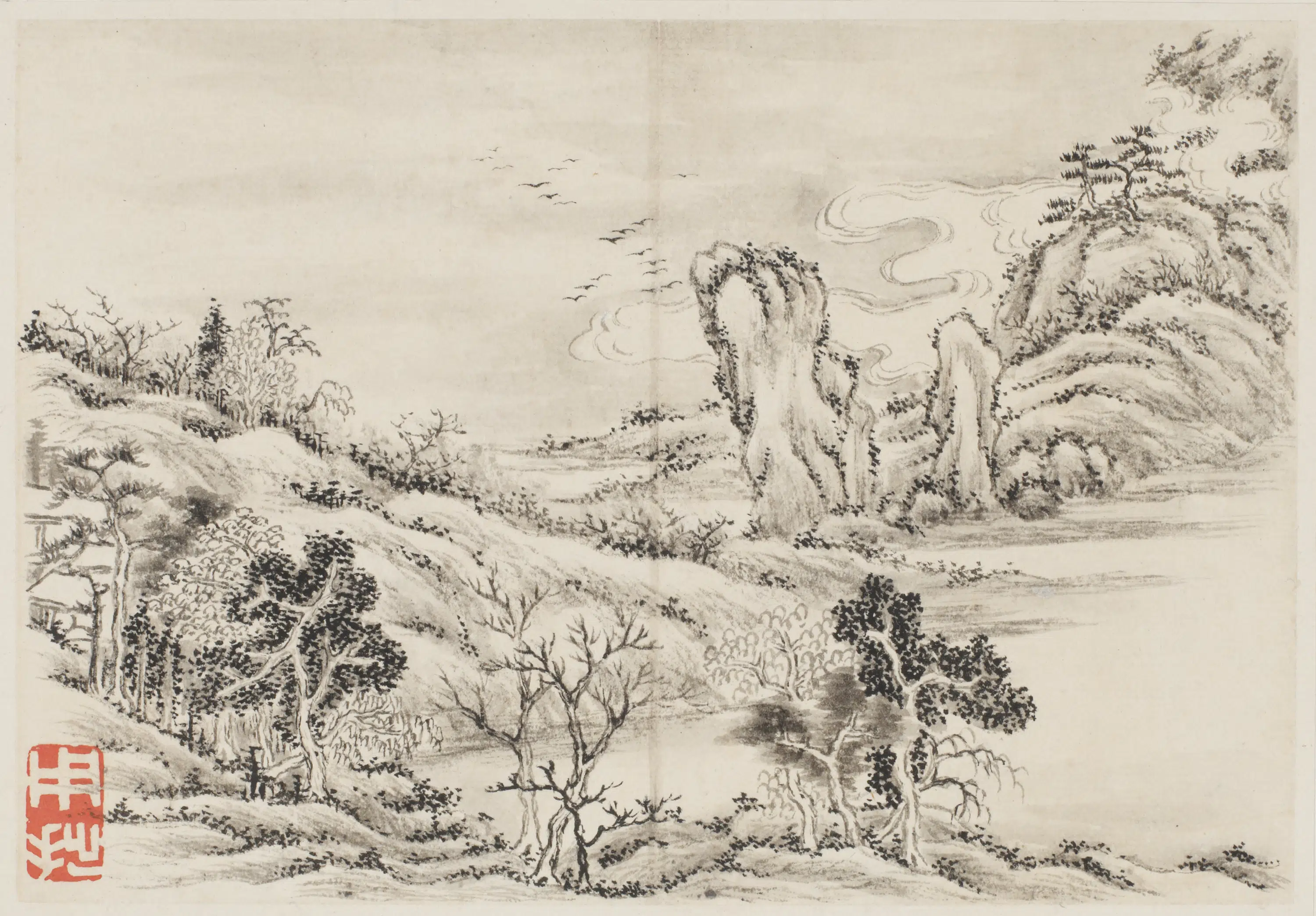 清朝【董邦达】《东山画册》 第2张