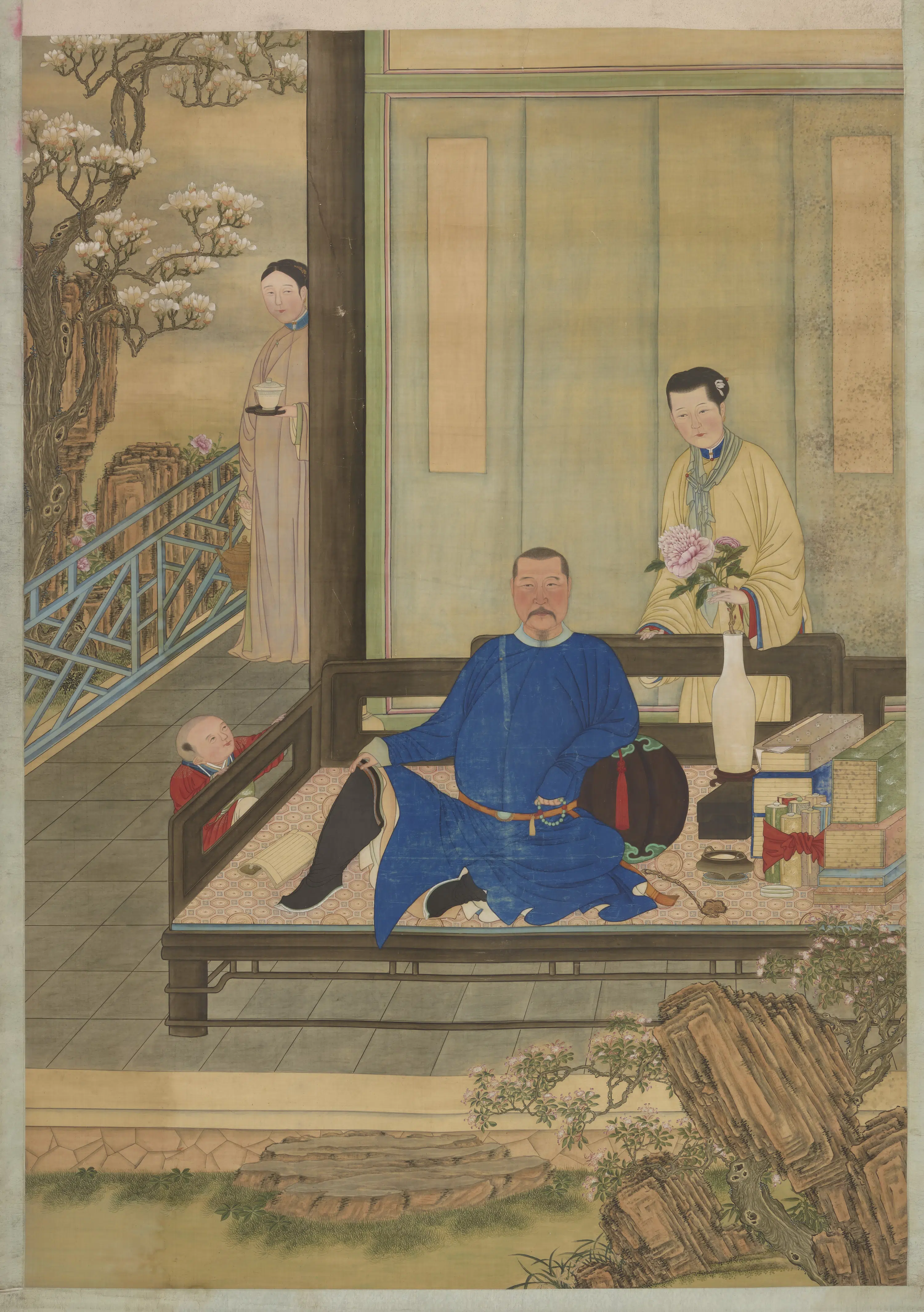《父子肖像图》