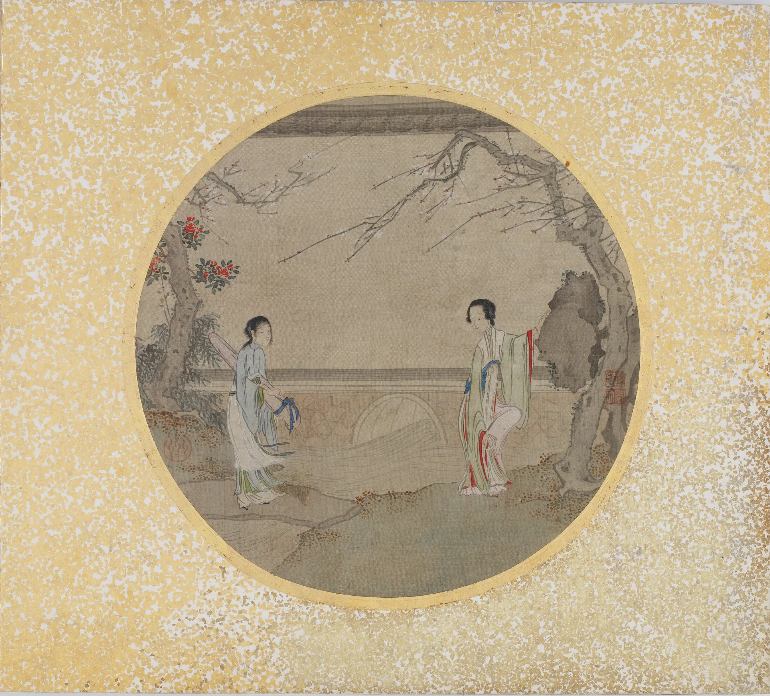 清朝【孙璜】《人形之图册（仇英笔）》 第8张