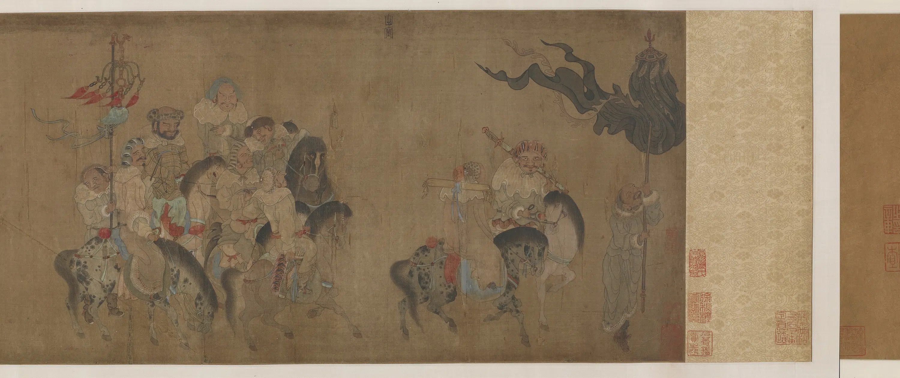 宋朝【陈居中】《文姬归汉图卷》 第2张
