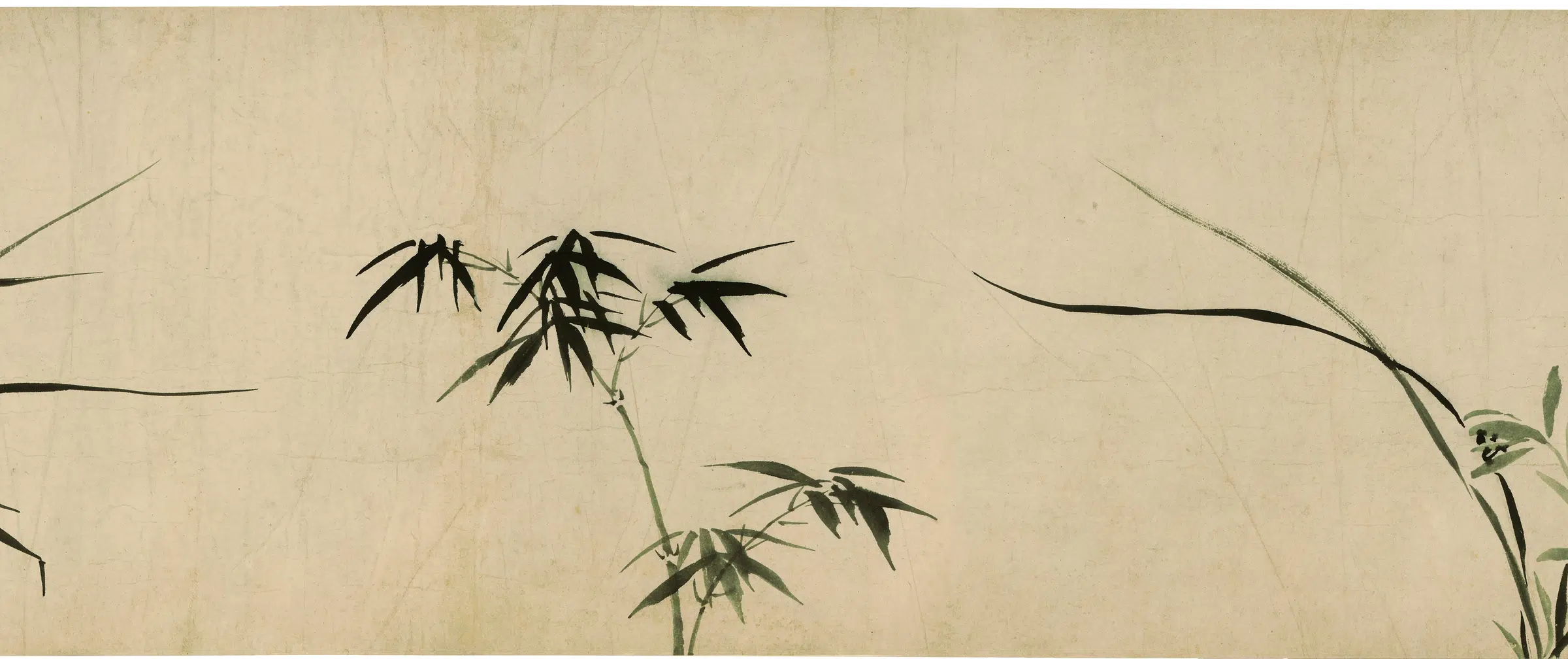 明朝【孙克弘】《兰竹图卷》 第4张 明朝【孙克弘】《兰竹图卷》 第4张