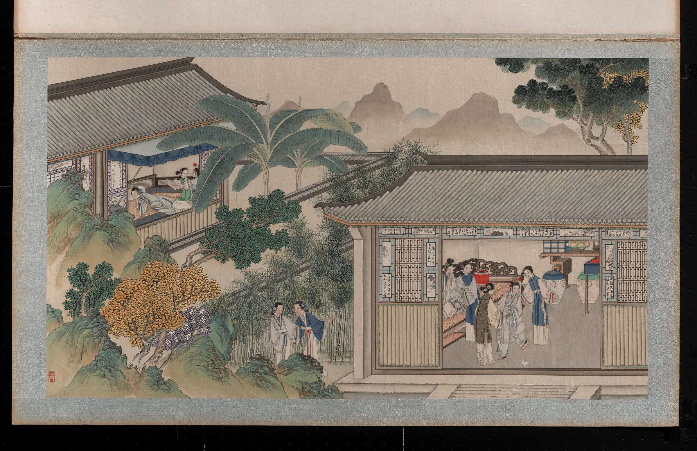 【孙温】《红楼梦画册第一版-多情女情重愈斟情》 第1张