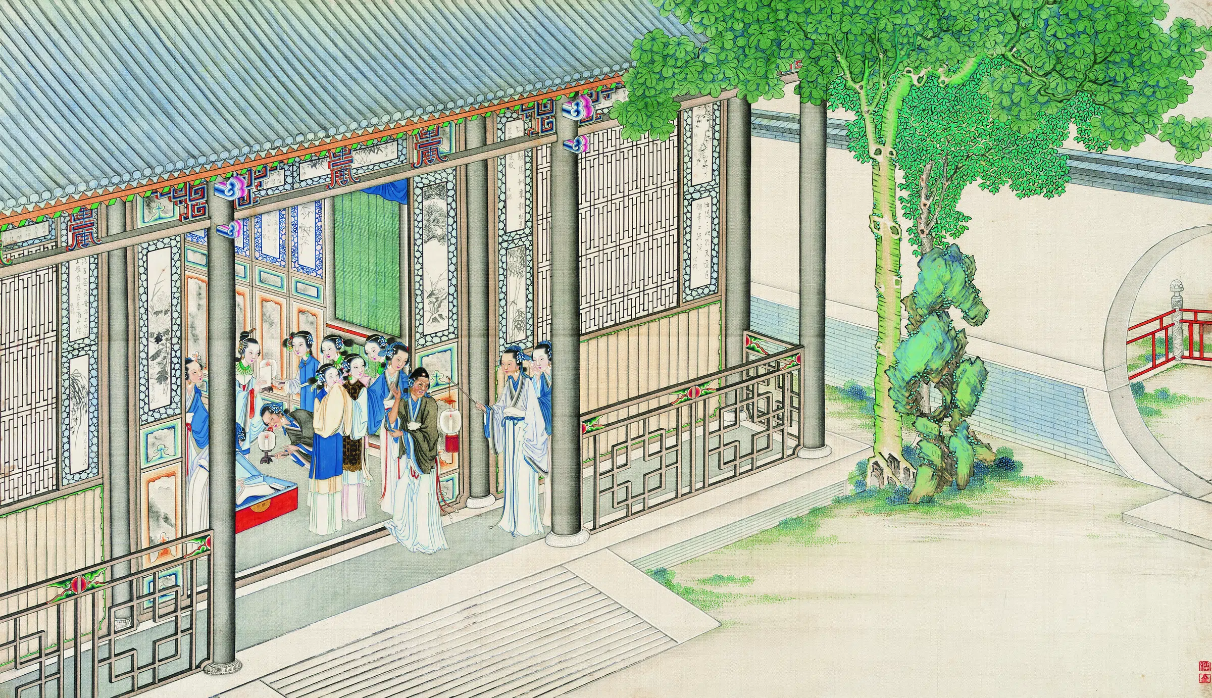 【孙温】《红楼梦画册第三版-(89)》