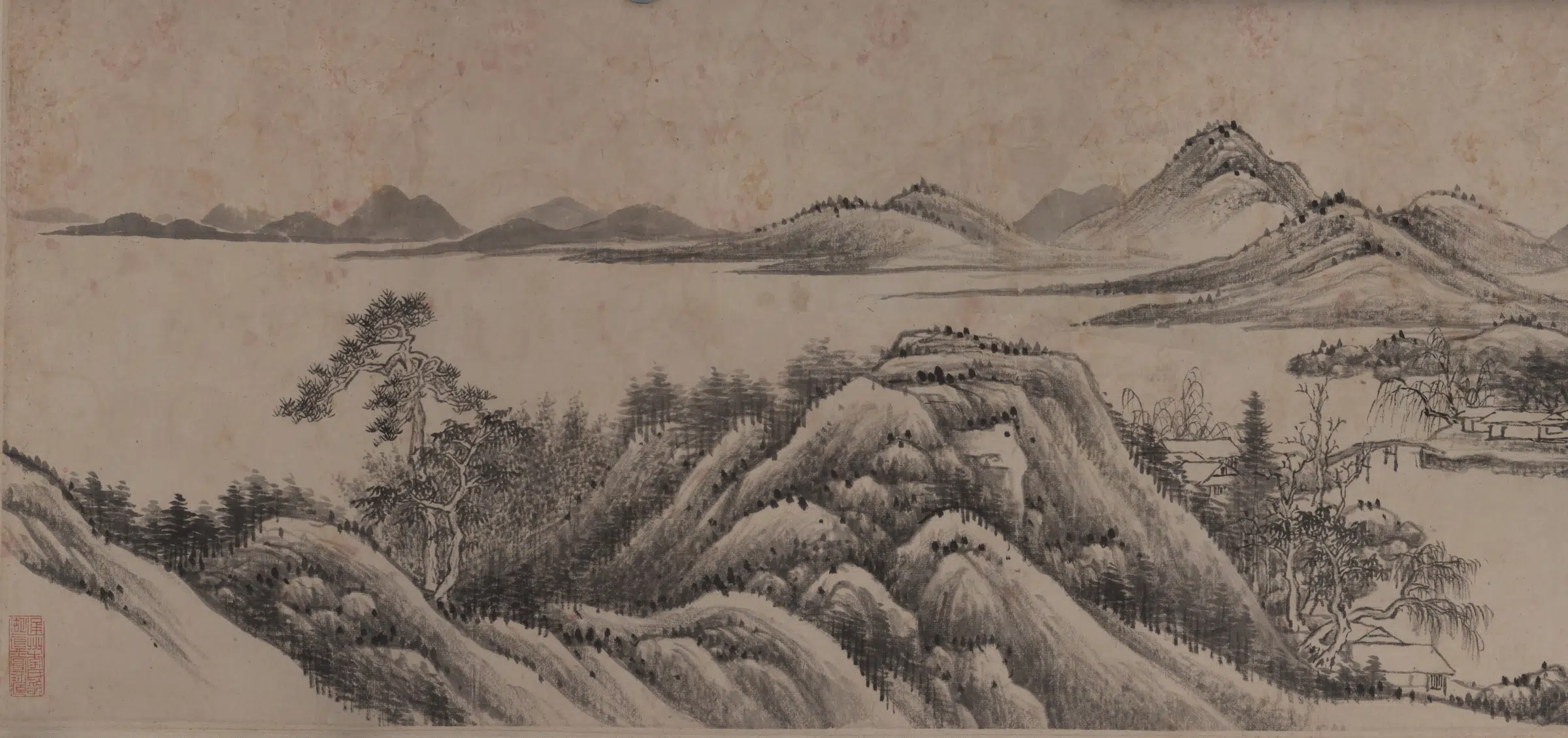 【沈宗骞】《西塞山庄第二图》 第1张 【沈宗骞】《西塞山庄第二图》 第1张