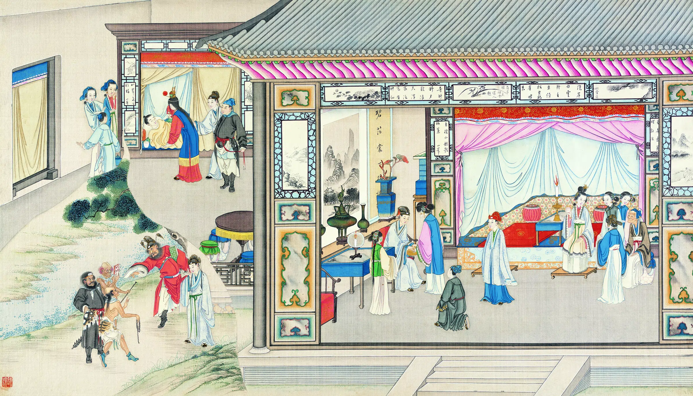 【孙温】《红楼梦画册第三版-(116)》 第1张