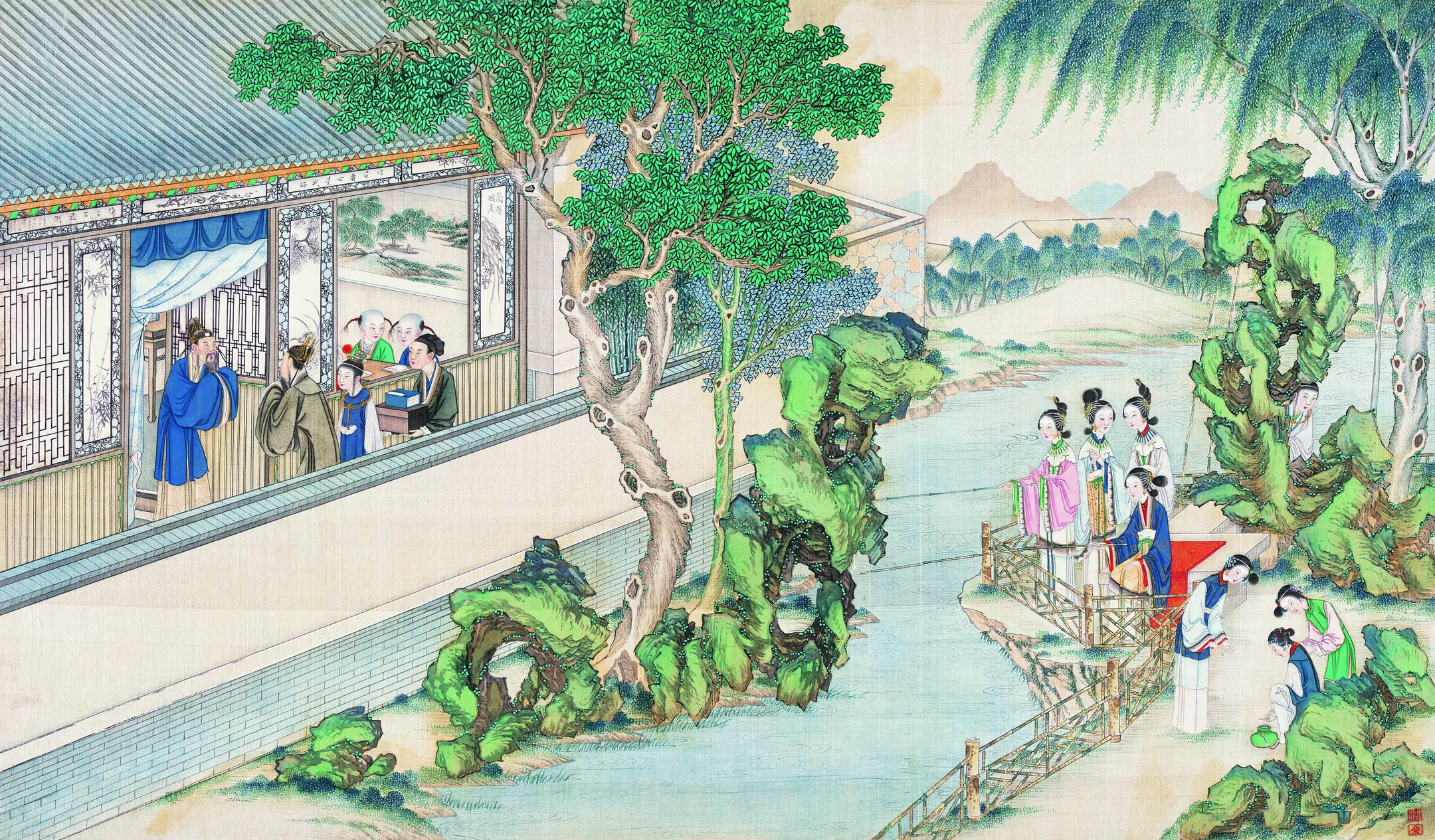 【孙温】《红楼梦画册第三版-(84)》 第1张