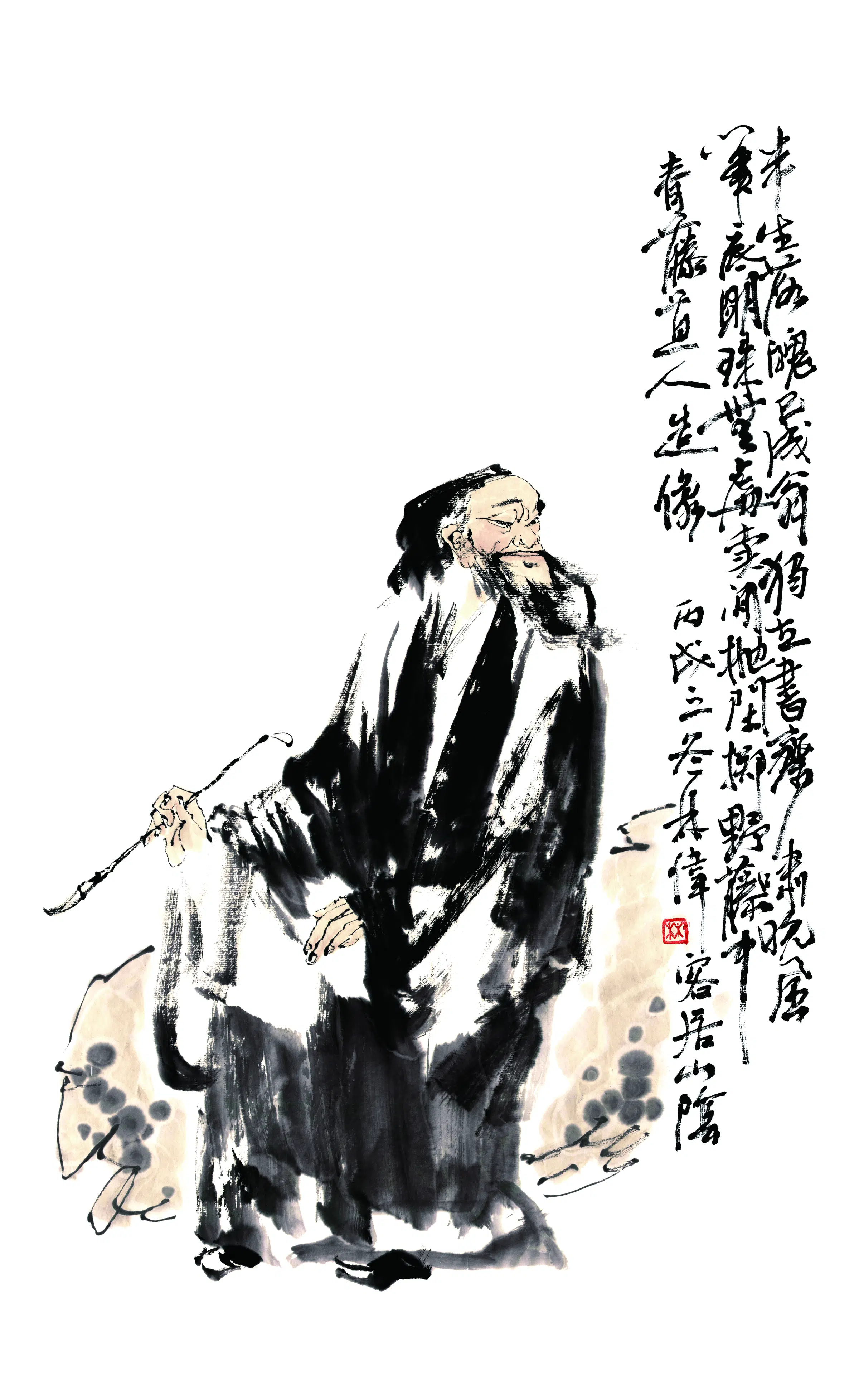 近现代【林伟】《青藤道人》 第1张