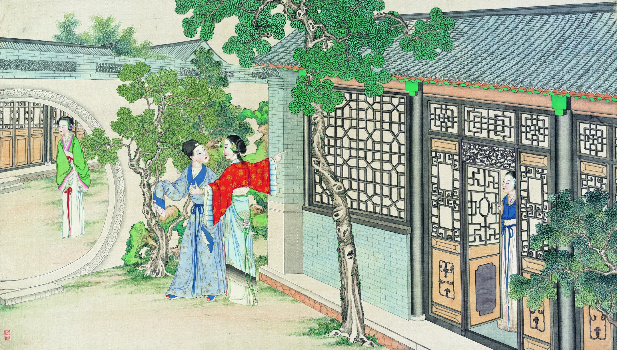 【孙温】《红楼梦画册第三版-(61)》 第1张 【孙温】《红楼梦画册第三版-(61)》 第1张