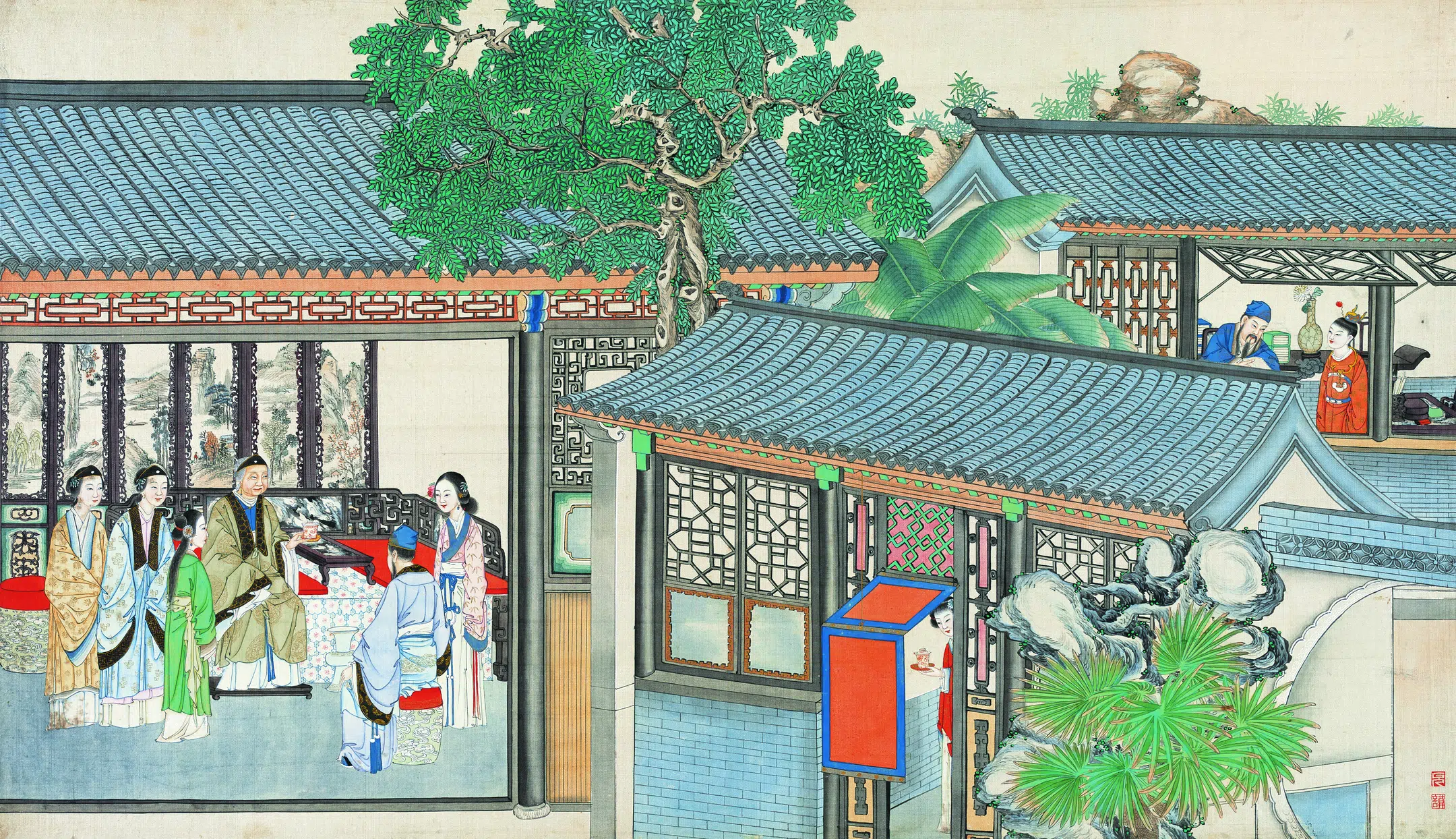 【孙温】《红楼梦画册第三版-(56)》