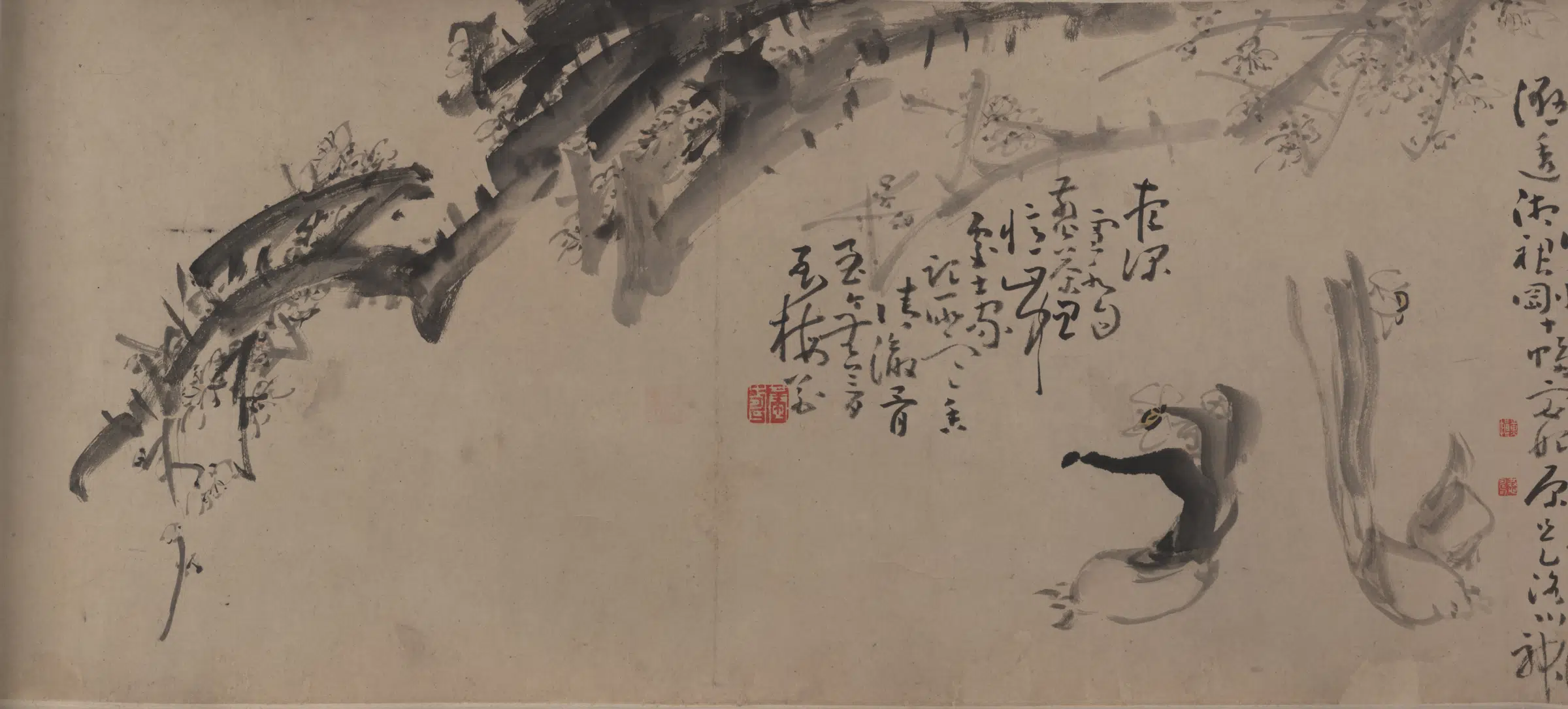 【黄慎】《花卉图卷》