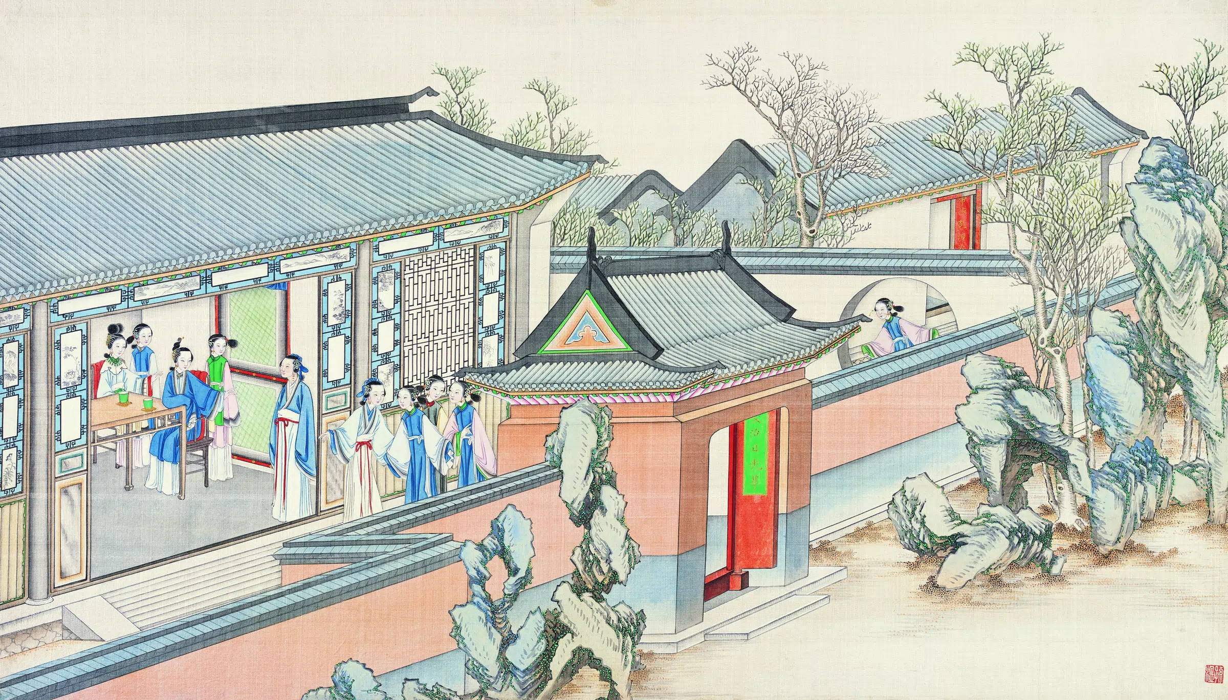 【孙温】《红楼梦画册第三版-(70)》 第1张 【孙温】《红楼梦画册第三版-(70)》 第1张