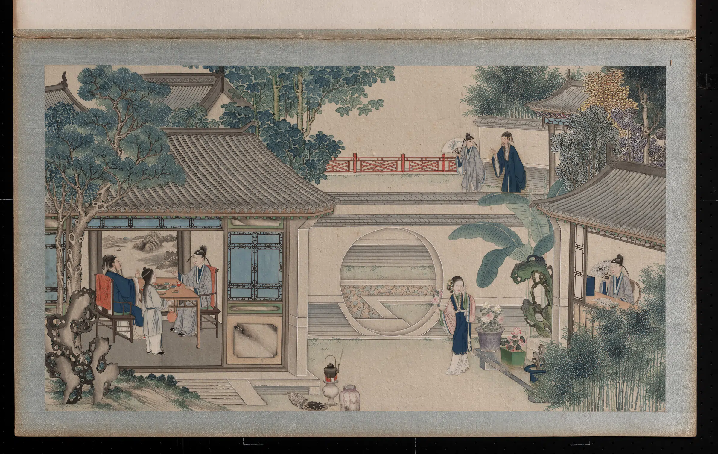 【孙温】《红楼梦画册第一版-贾雨村风尘坏闺秀》 第1张 【孙温】《红楼梦画册第一版-贾雨村风尘坏闺秀》 第1张