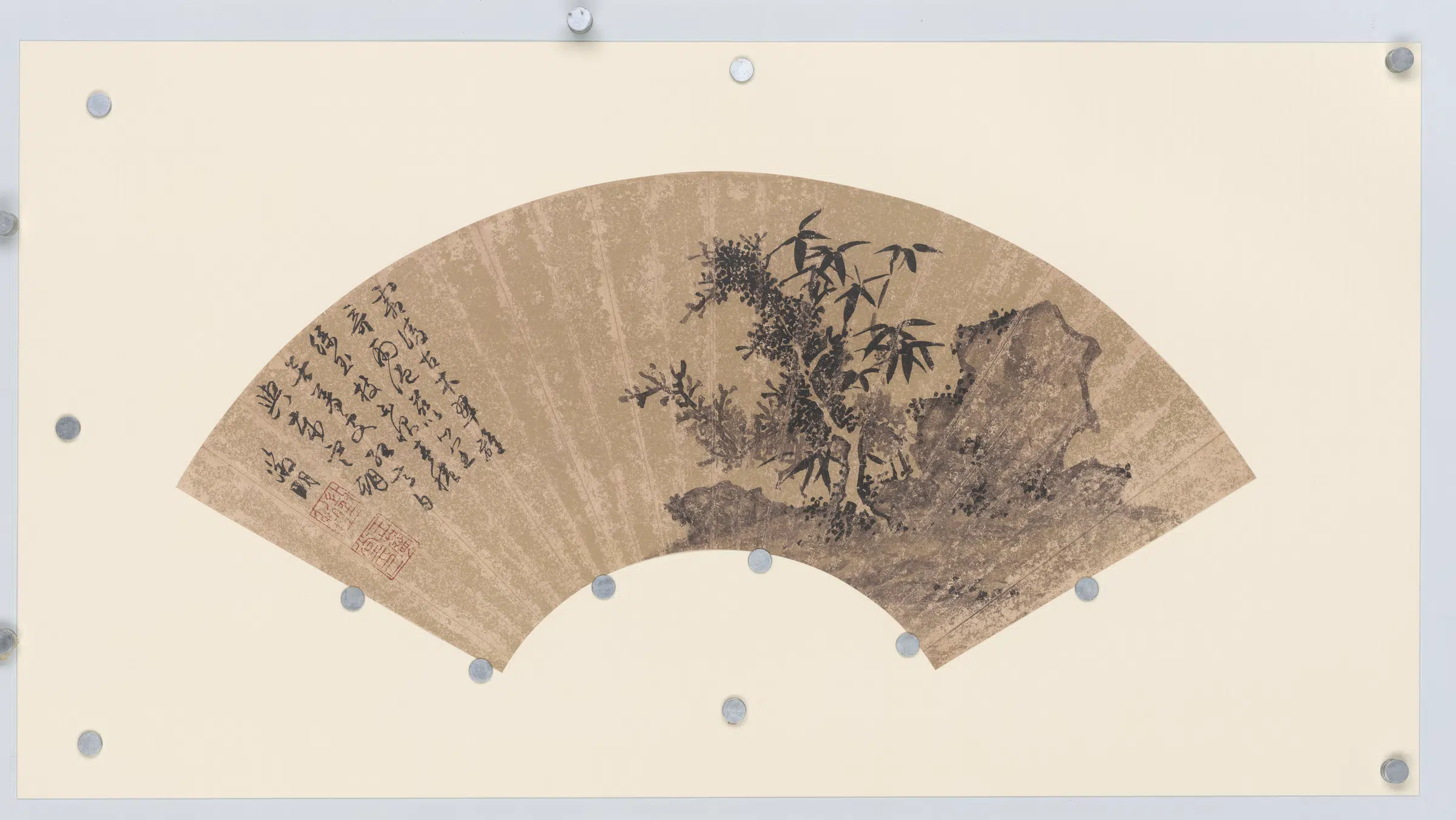 明朝【文徵明】《便面画扇面选集》 第6张 明朝【文徵明】《便面画扇面选集》 第6张