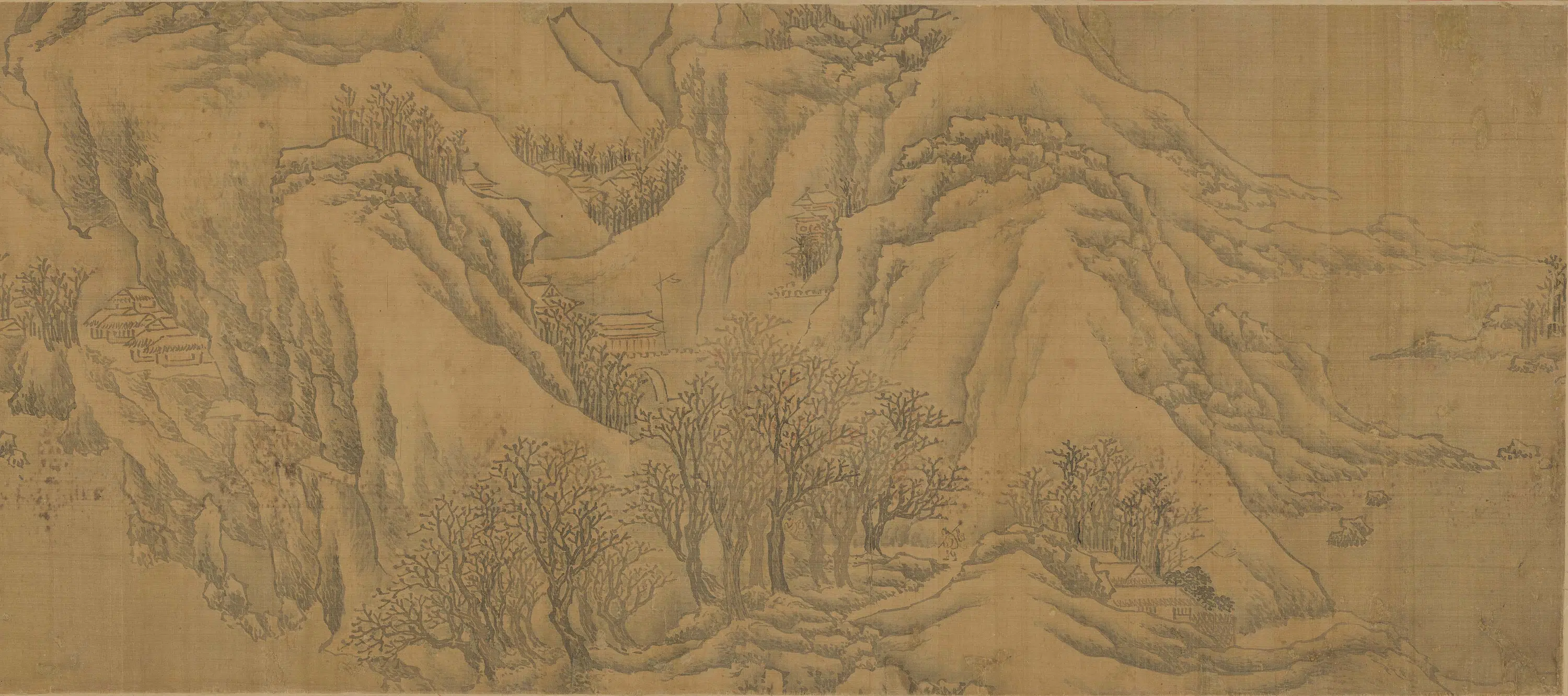 明朝【张复】《雪景卷》 第3张