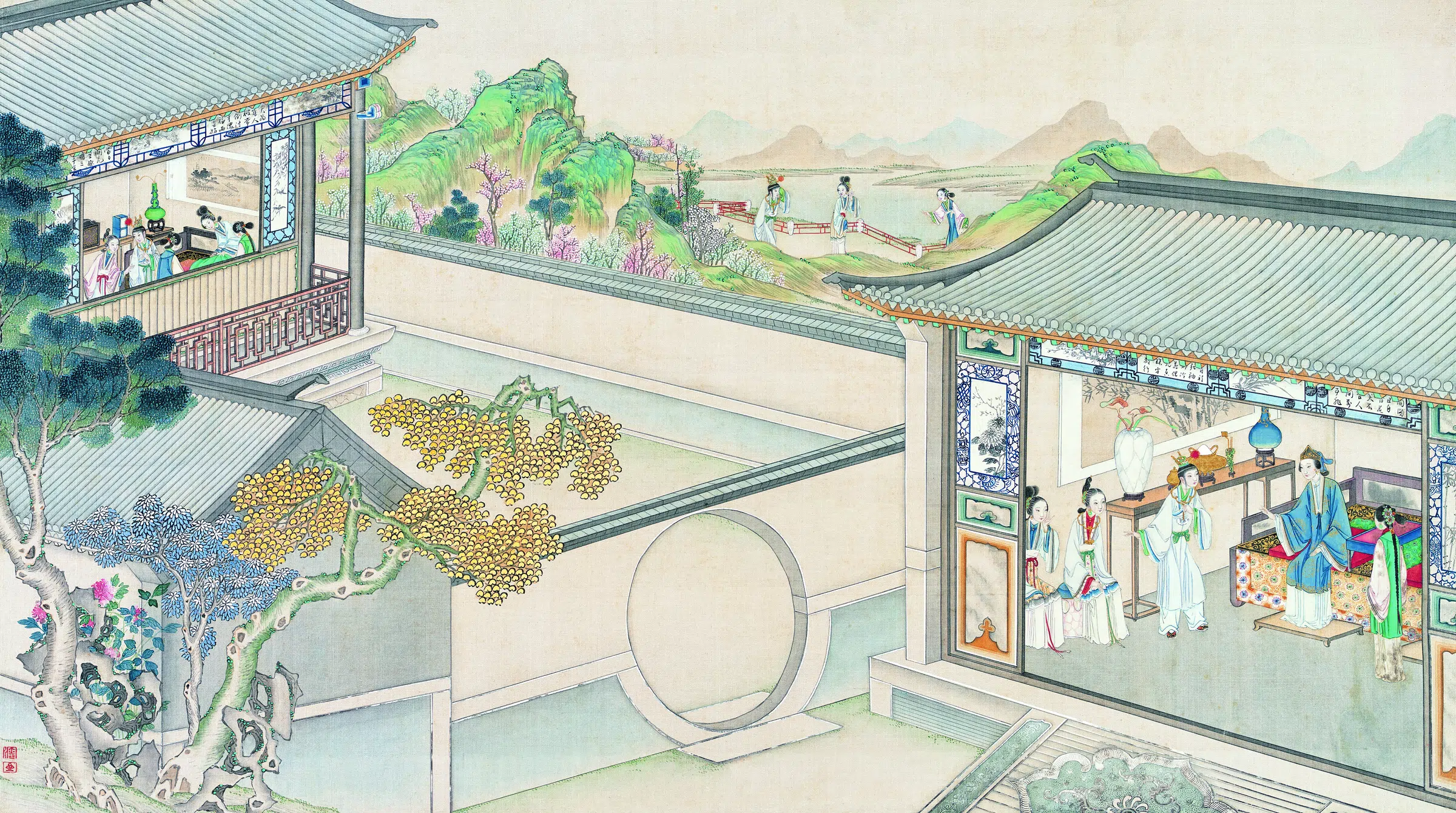 【孙温】《红楼梦画册第三版-(183)》 第1张