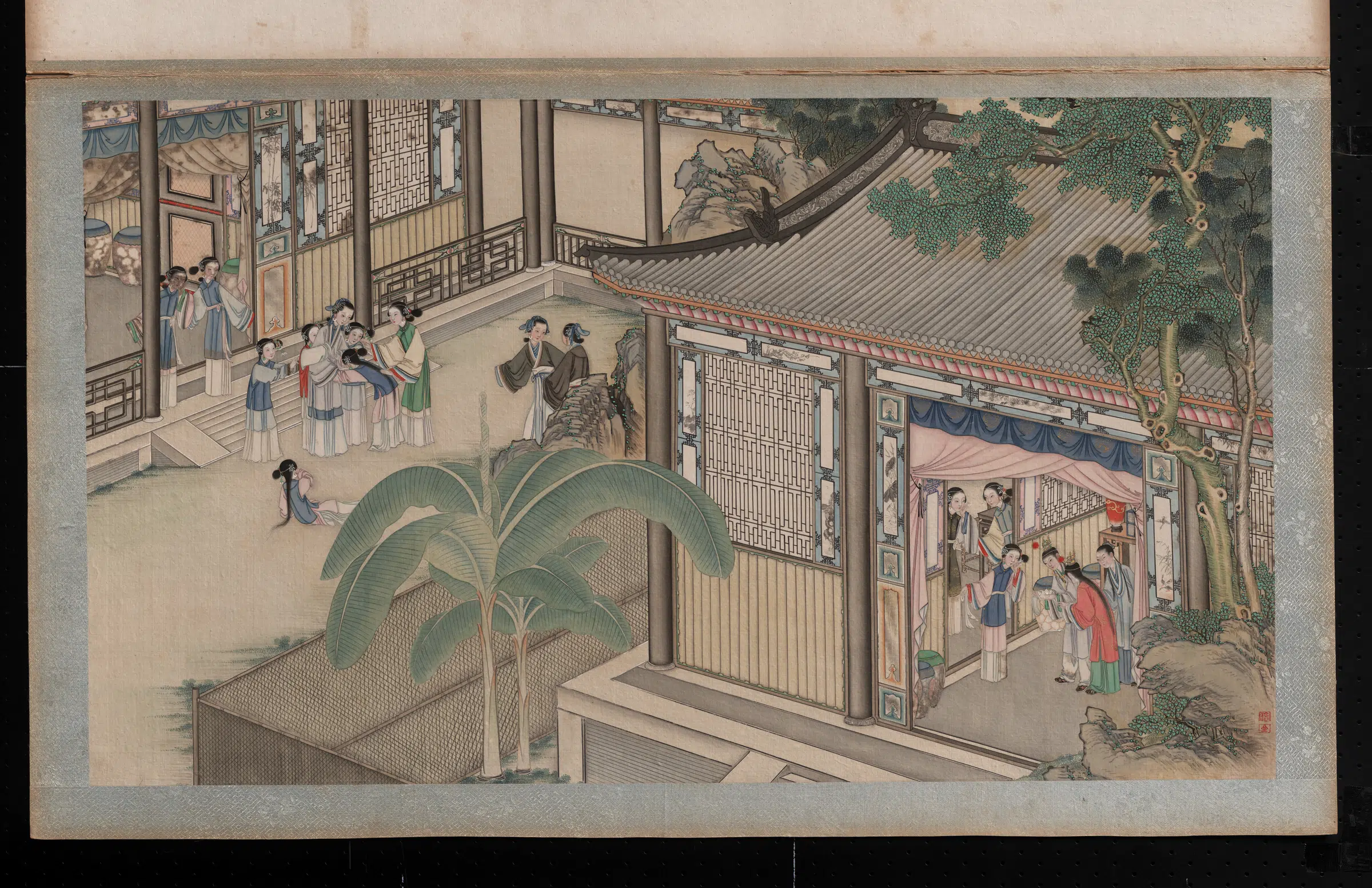 【孙温】《红楼梦画册第一版-茉莉粉替去蔷薇硝》 第1张 【孙温】《红楼梦画册第一版-茉莉粉替去蔷薇硝》 第1张