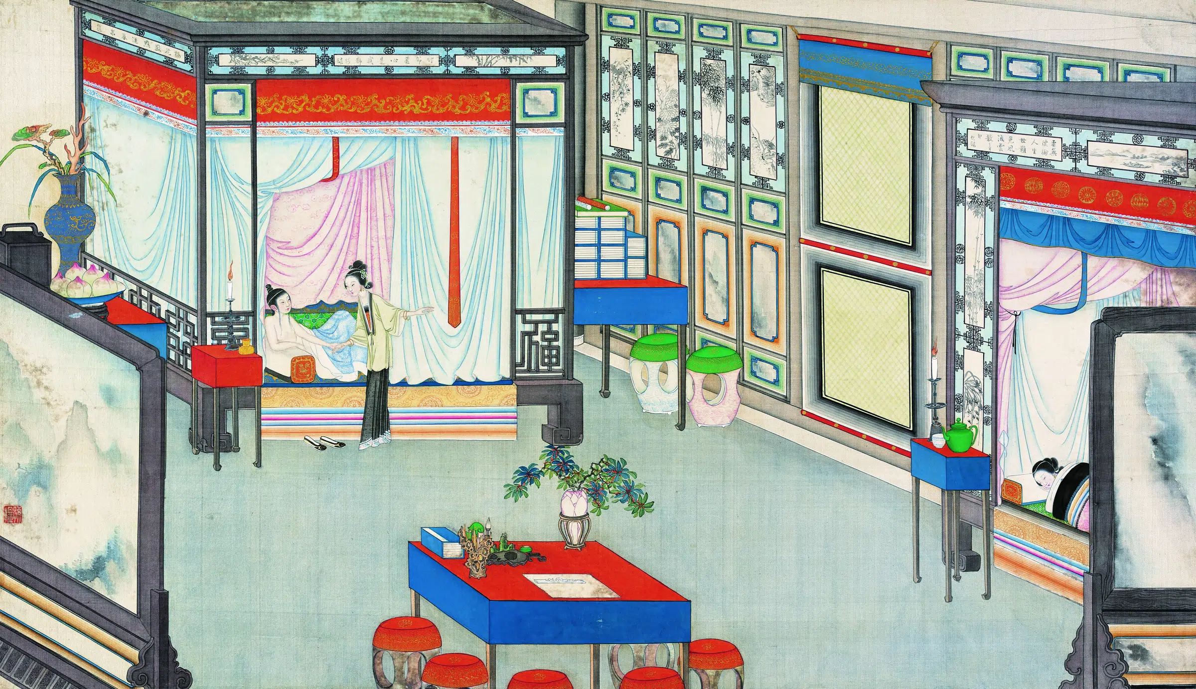 【孙温】《红楼梦画册第三版-(66)》 第1张