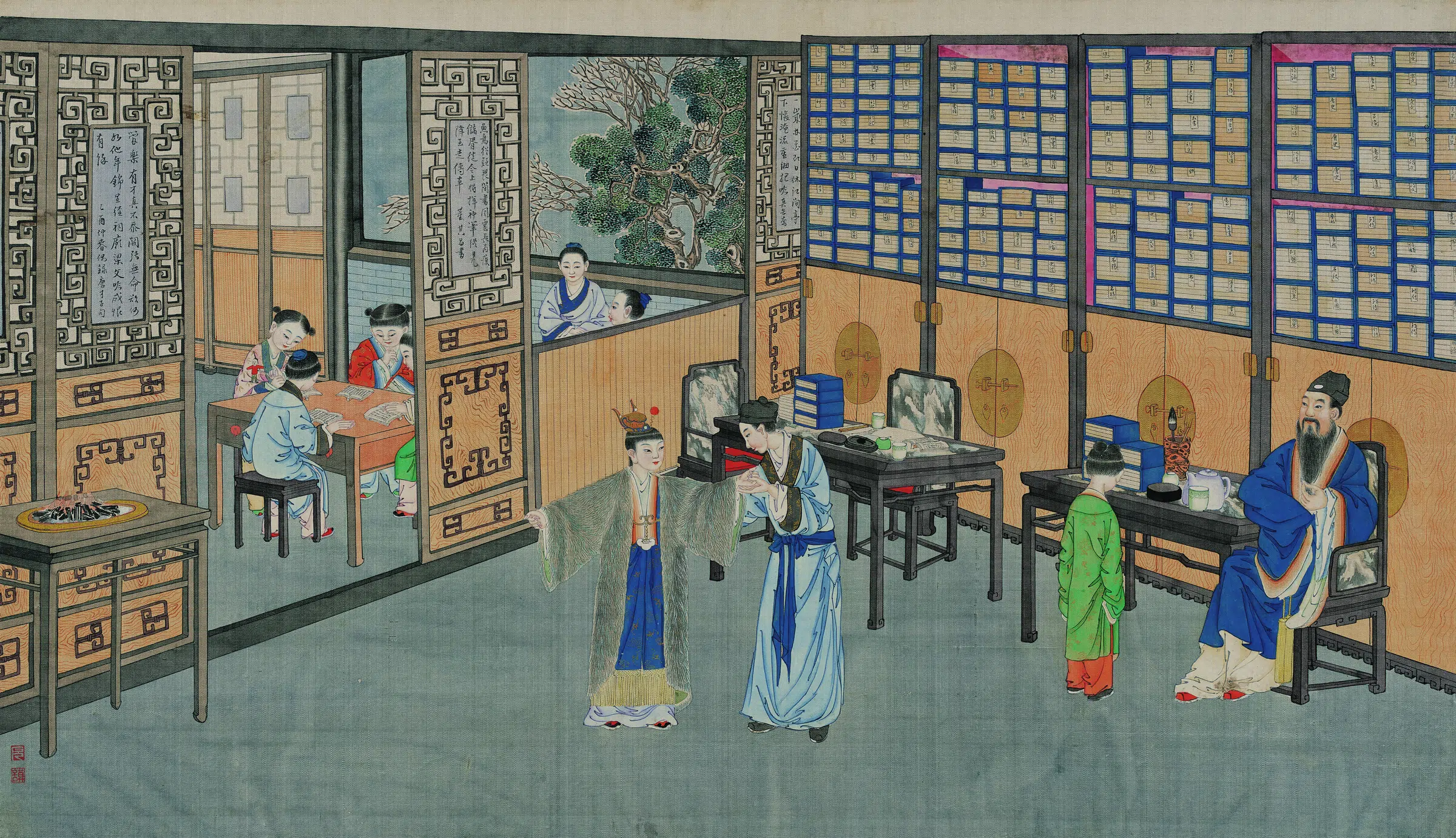【孙温】《红楼梦图册第二版高清-88-89人亡物在心有所感》 第1张 【孙温】《红楼梦图册第二版高清-88-89人亡物在心有所感》 第1张