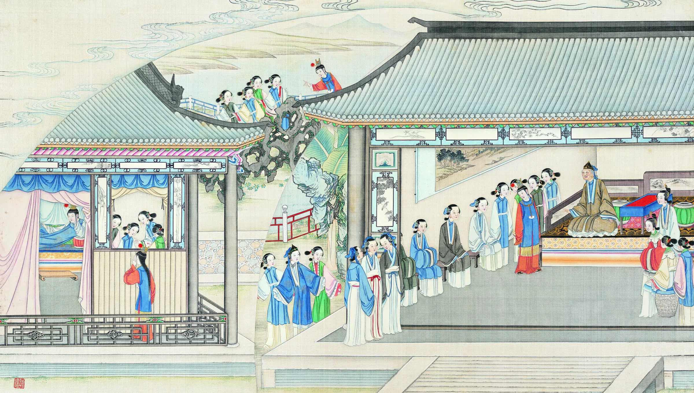 【孙温】《红楼梦画册第三版-(95)》