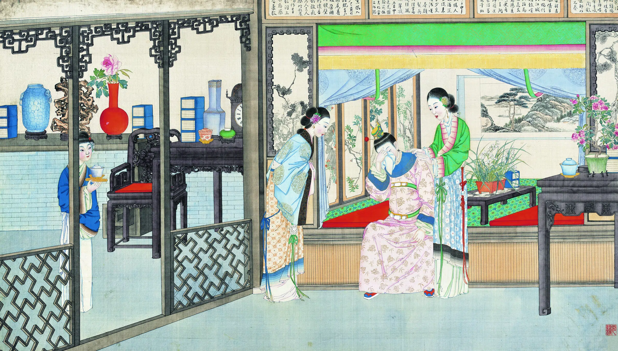 【孙温】《红楼梦画册第三版-(63)》 第1张