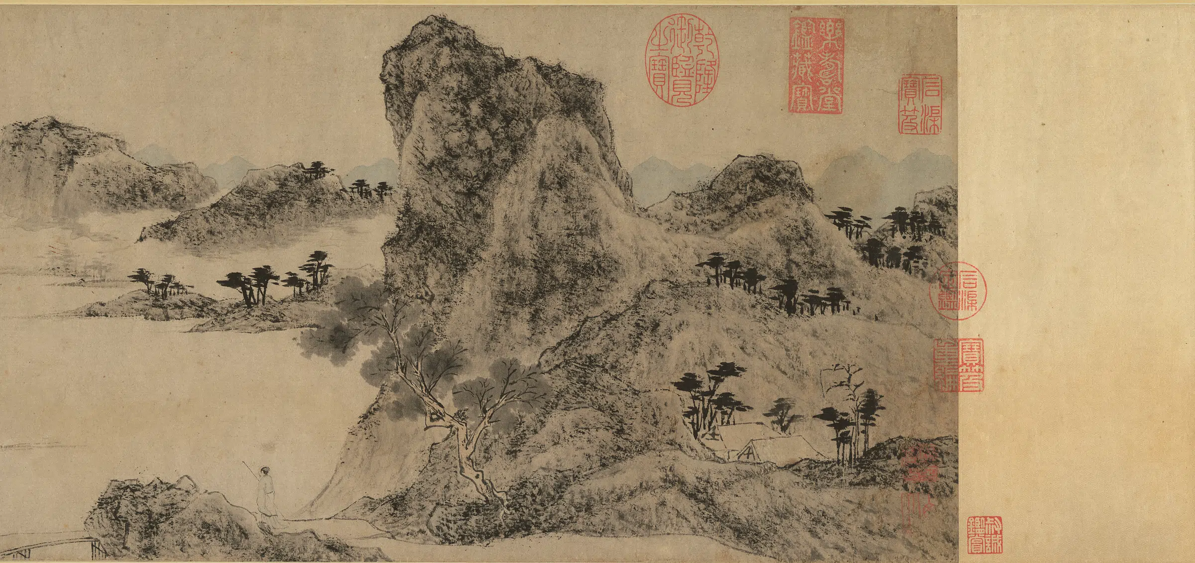 明朝【文徵明】《手卷全卷纸本》 第4张