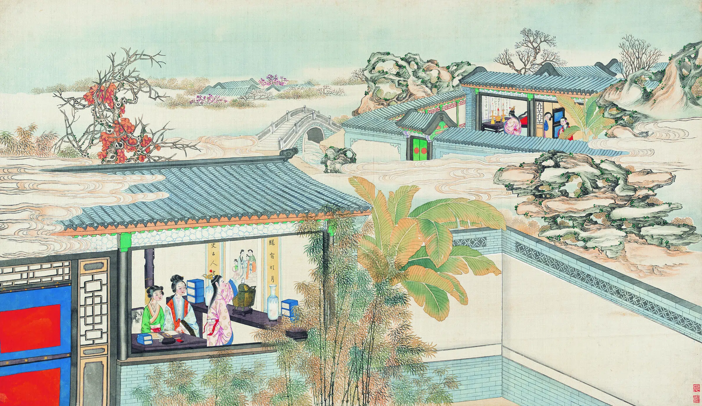 【孙温】《红楼梦画册第三版-(27)》