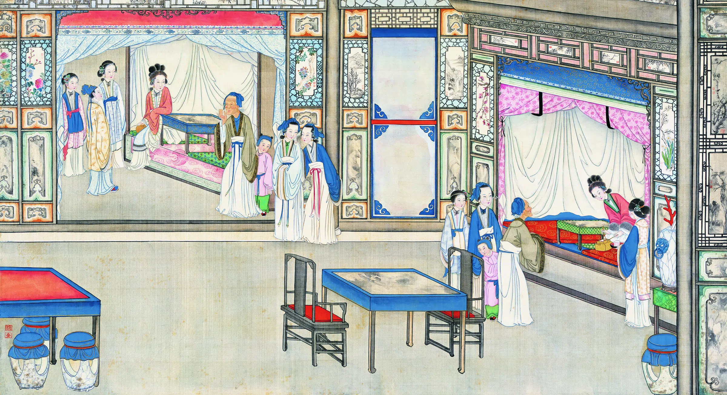 【孙温】《红楼梦画册第三版-(124)》 第1张 【孙温】《红楼梦画册第三版-(124)》 第1张