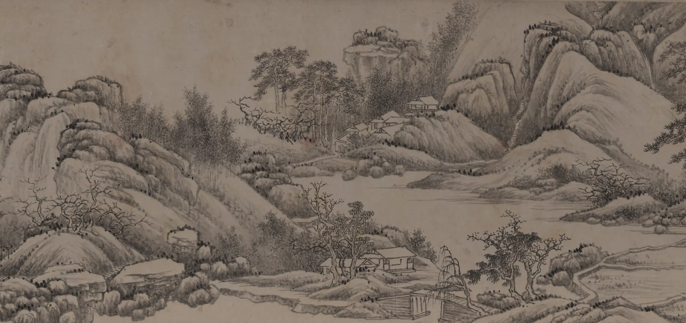 【沈宗骞】《西塞山庄第二图》 第4张 【沈宗骞】《西塞山庄第二图》 第4张