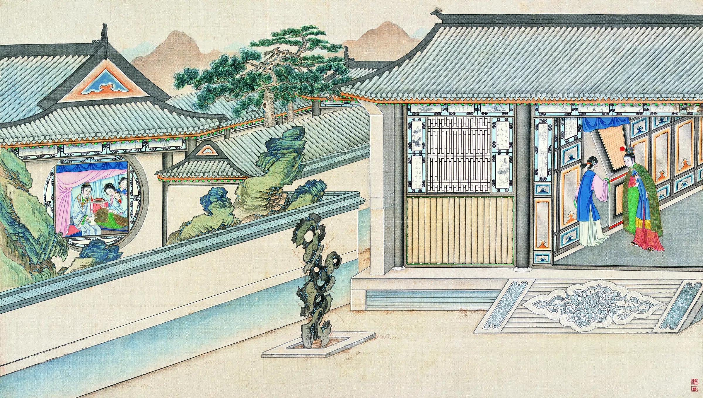 【孙温】《红楼梦画册第三版-(119)》 第1张 【孙温】《红楼梦画册第三版-(119)》 第1张