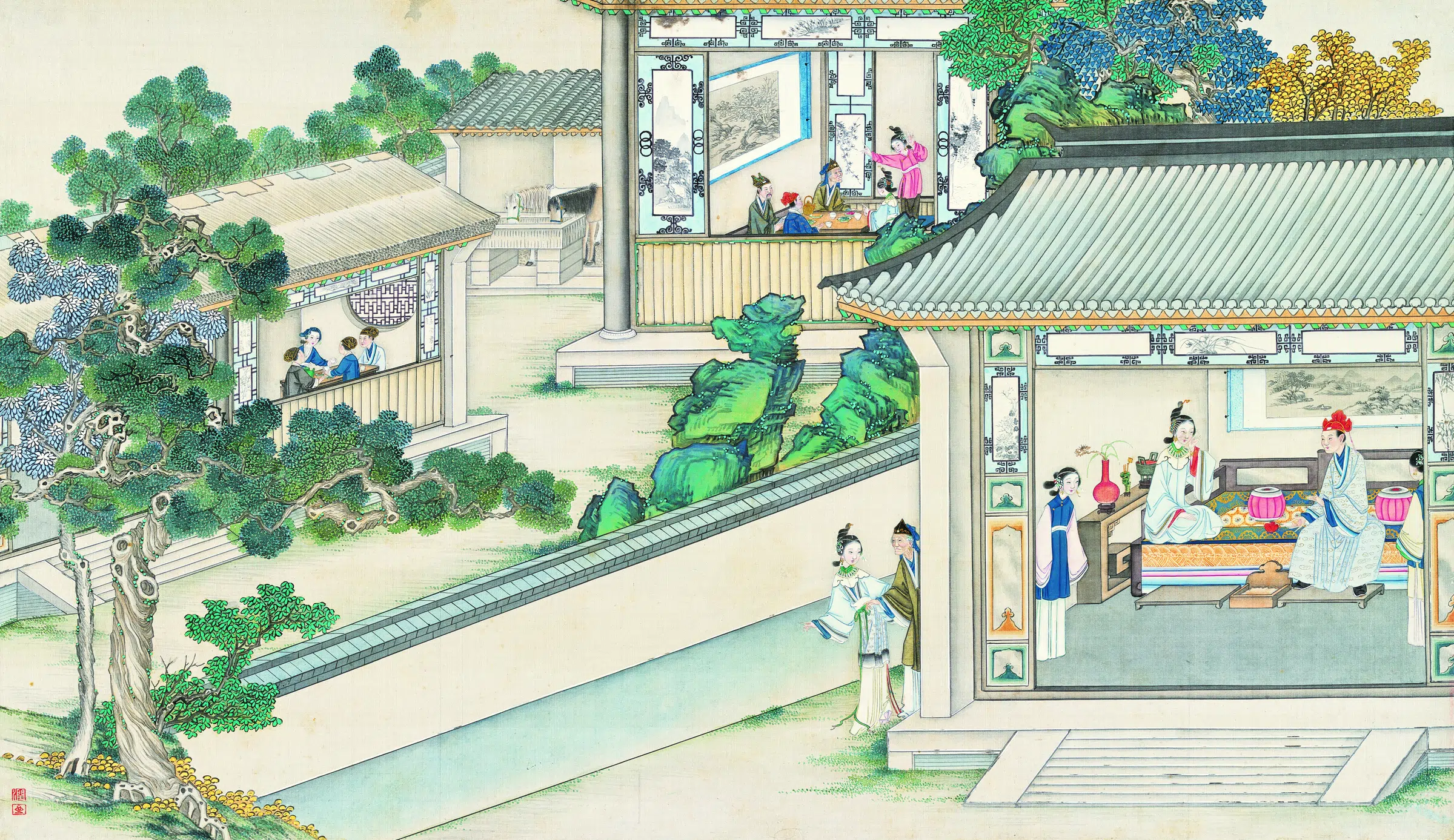 【孙温】《红楼梦画册第三版-(202)》 第1张