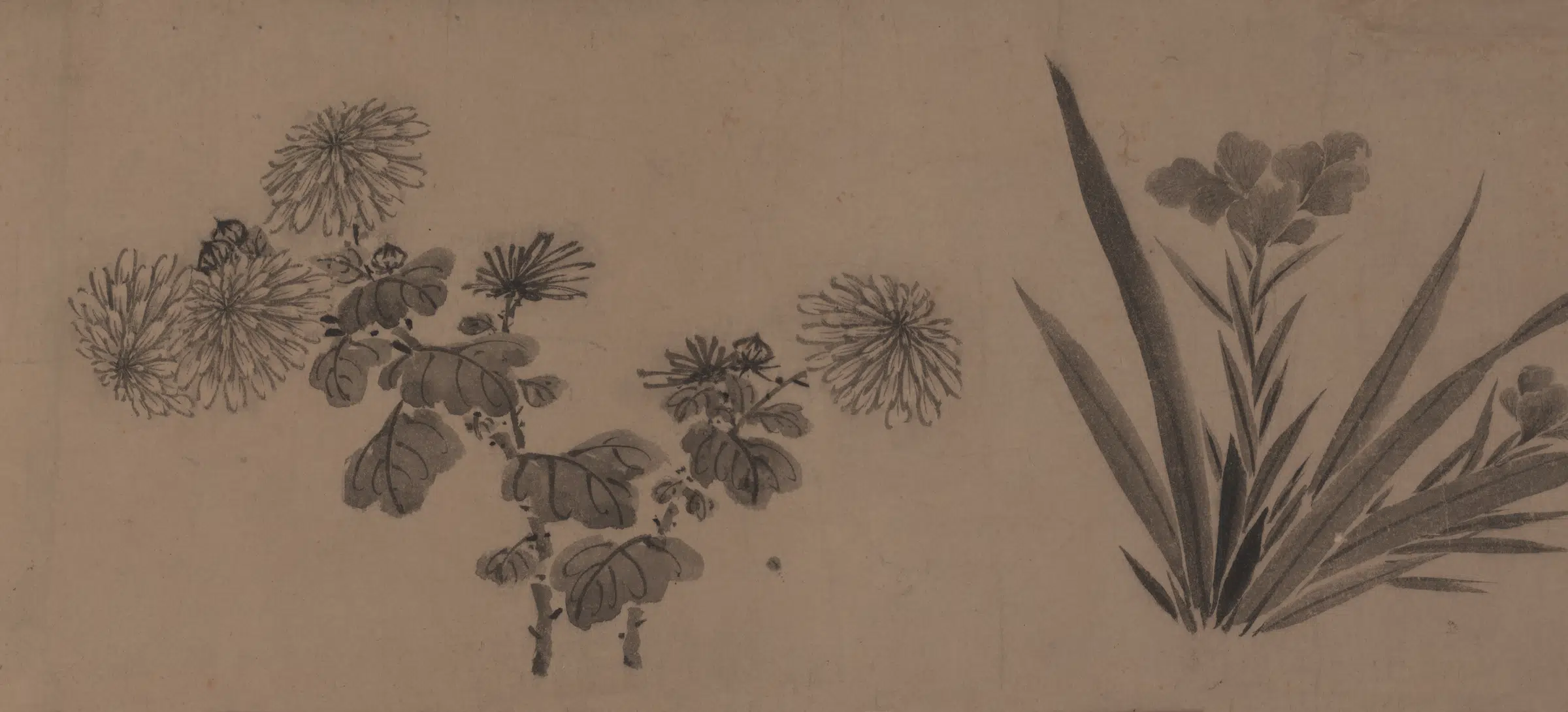 【朱增】《四季花卉图卷》 第3张